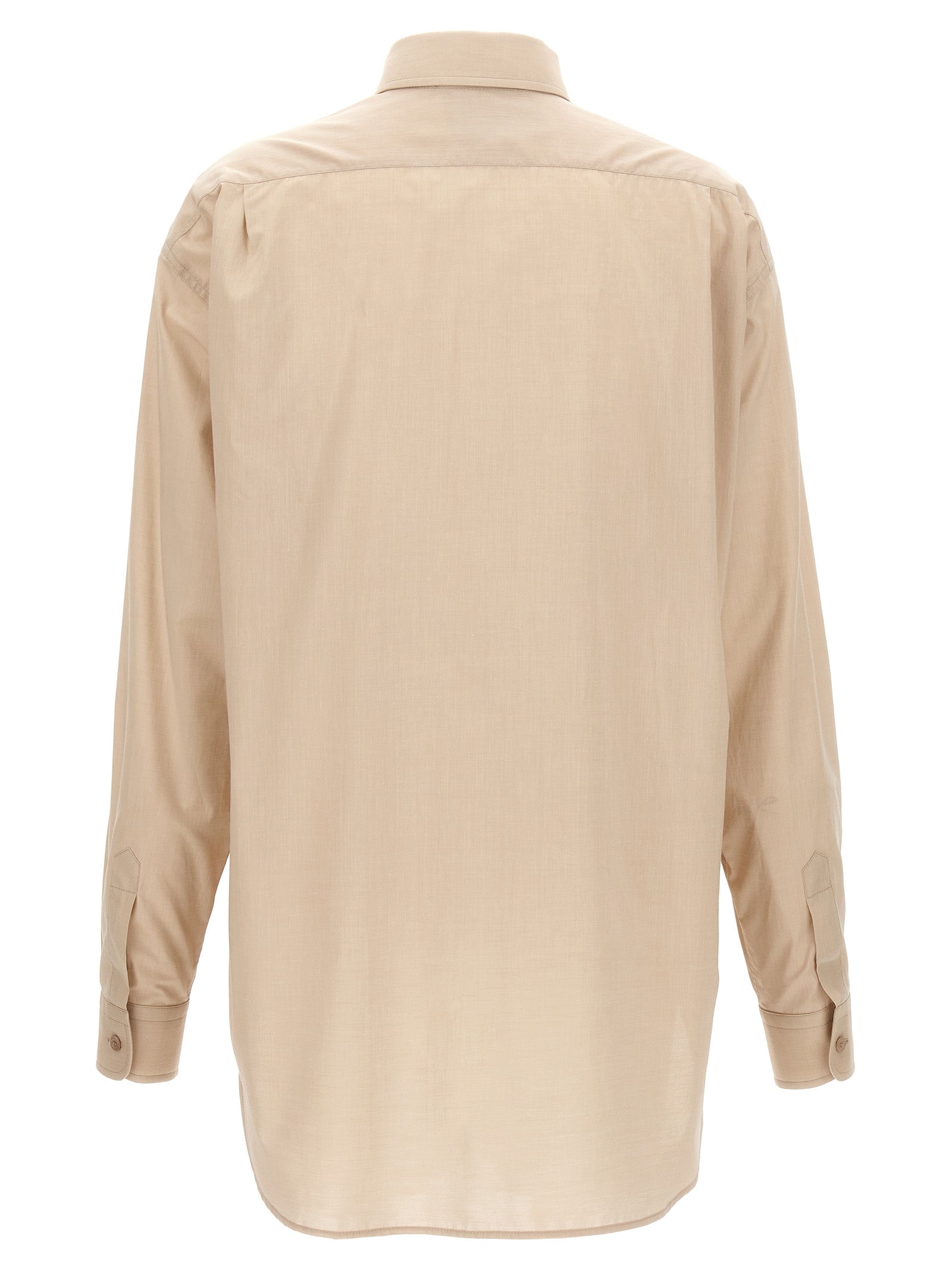 Moschino Beige Cotton Women's Blouse