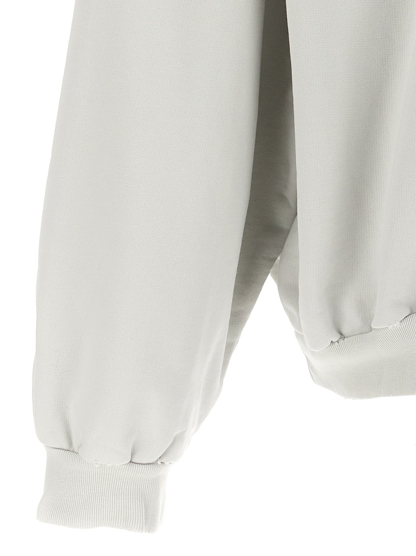 Balenciaga White Cotton Women's Sweatshirt