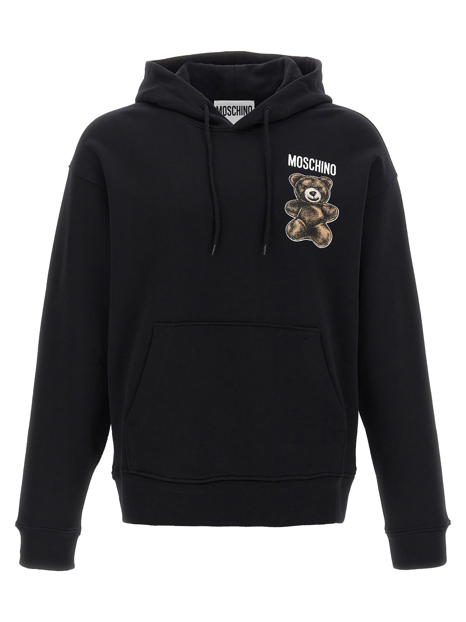 Moschino Black Cotton Men's Sweatshirt