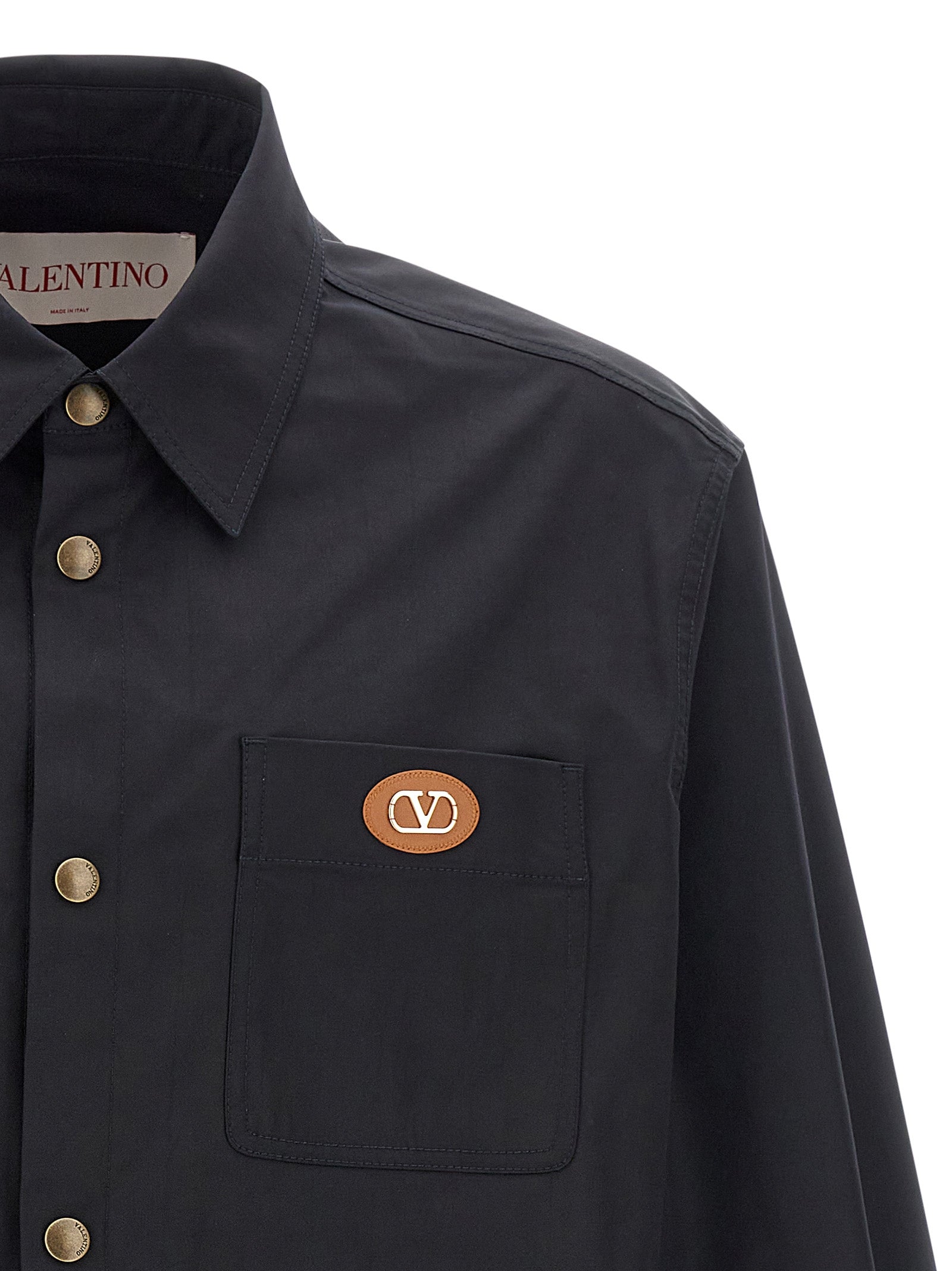 Valentino Garavani Blue Polyester Full-Length Men's Jacket