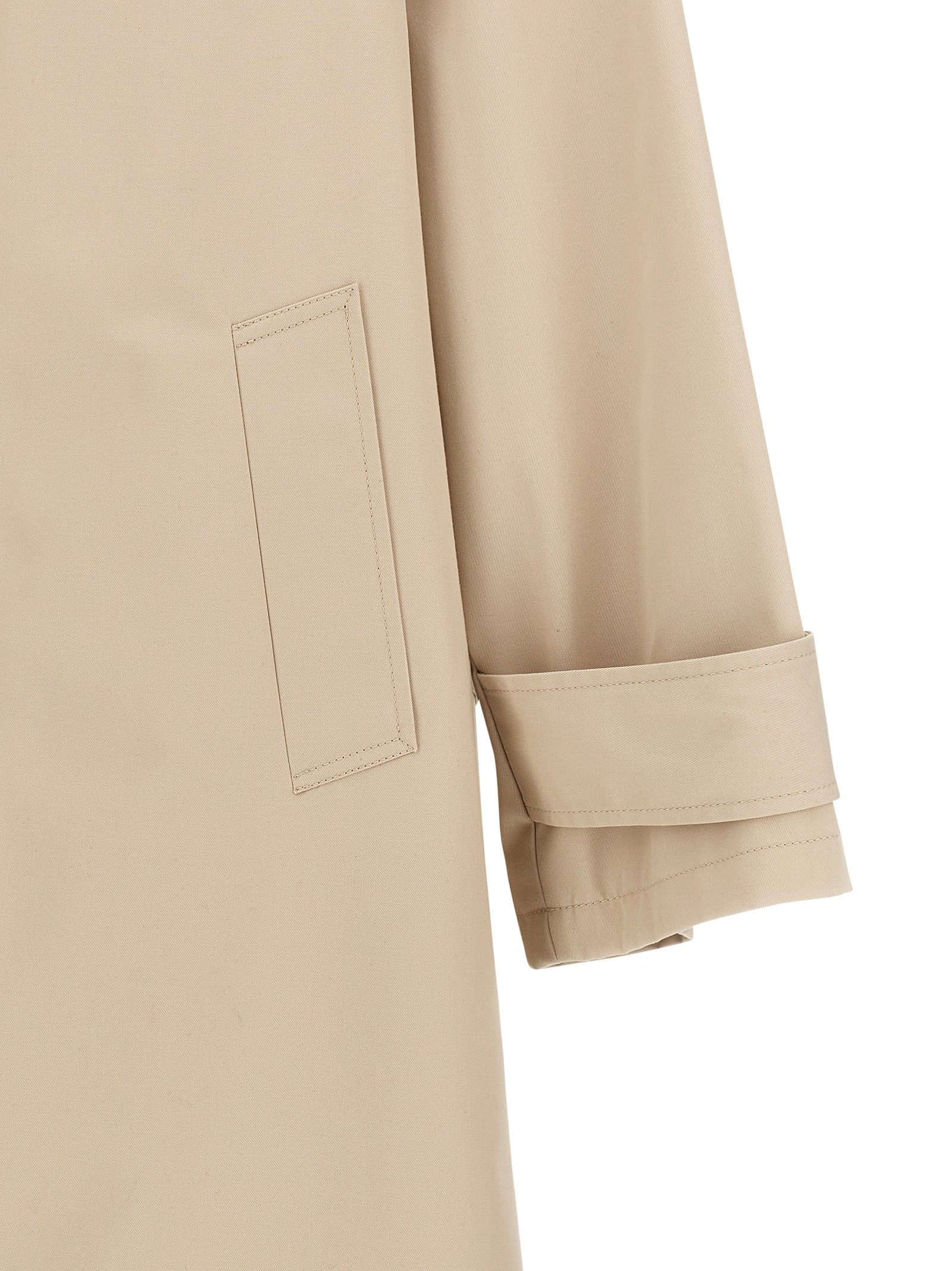 Thom Browne Beige Polyester Men's Coat