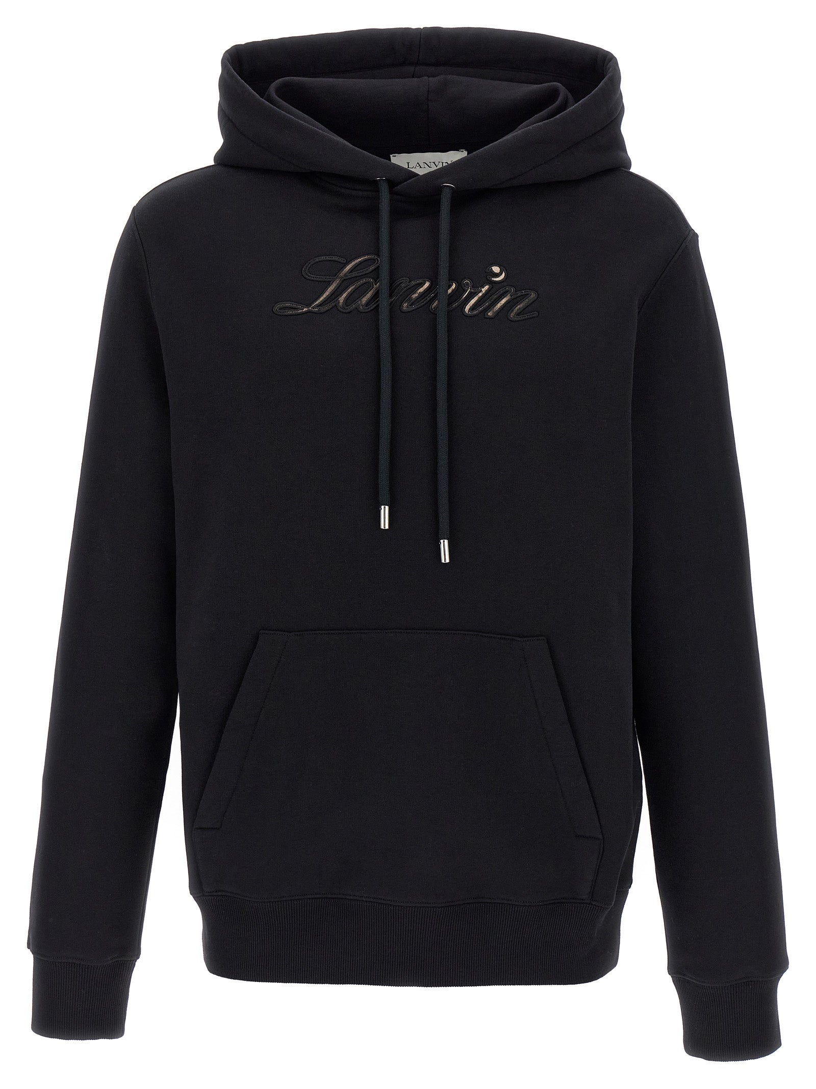 Lanvin Black Cotton Men's Sweatshirt