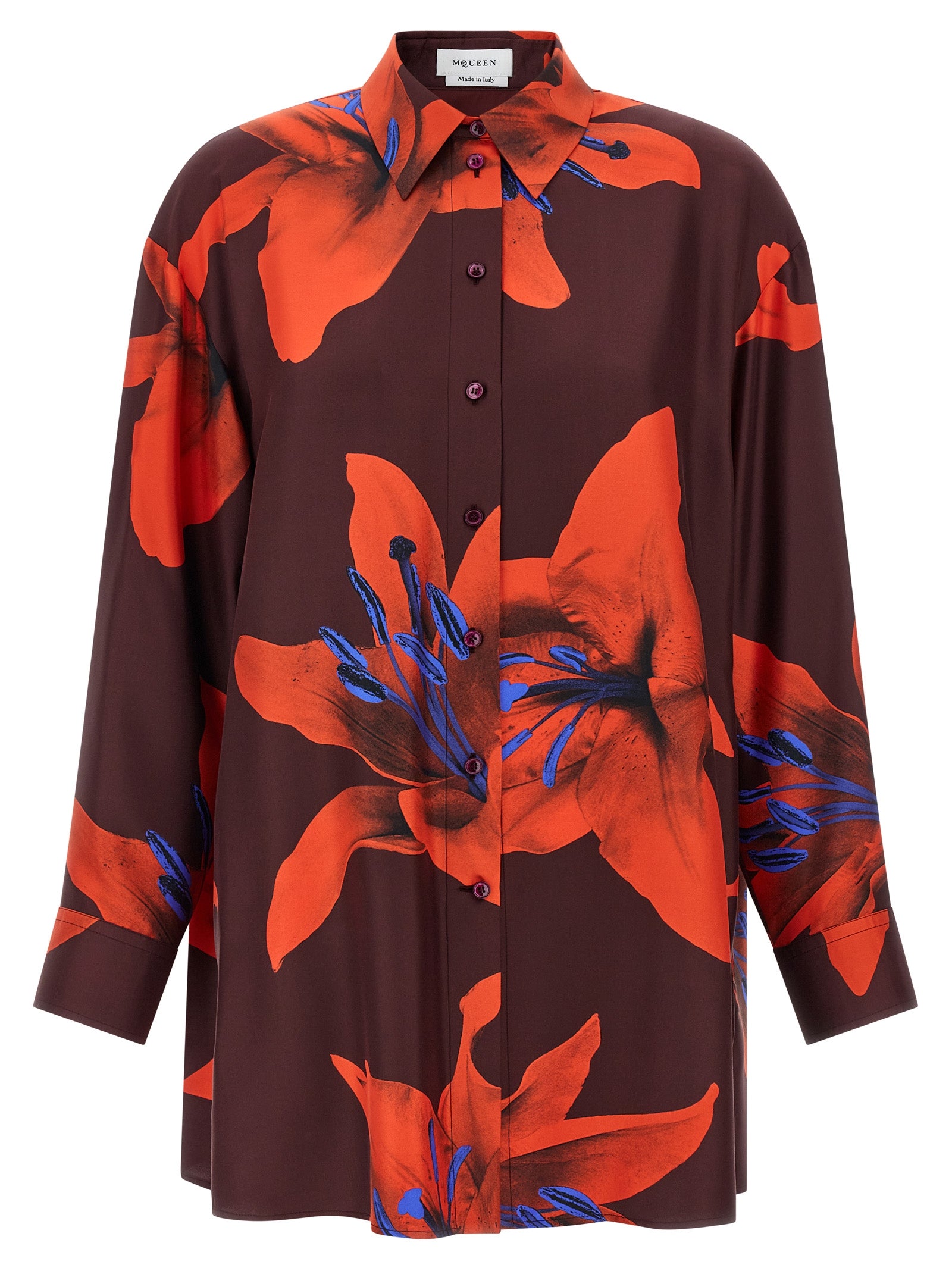 Alexander McQueen Multicolor Silk Women's Blouse