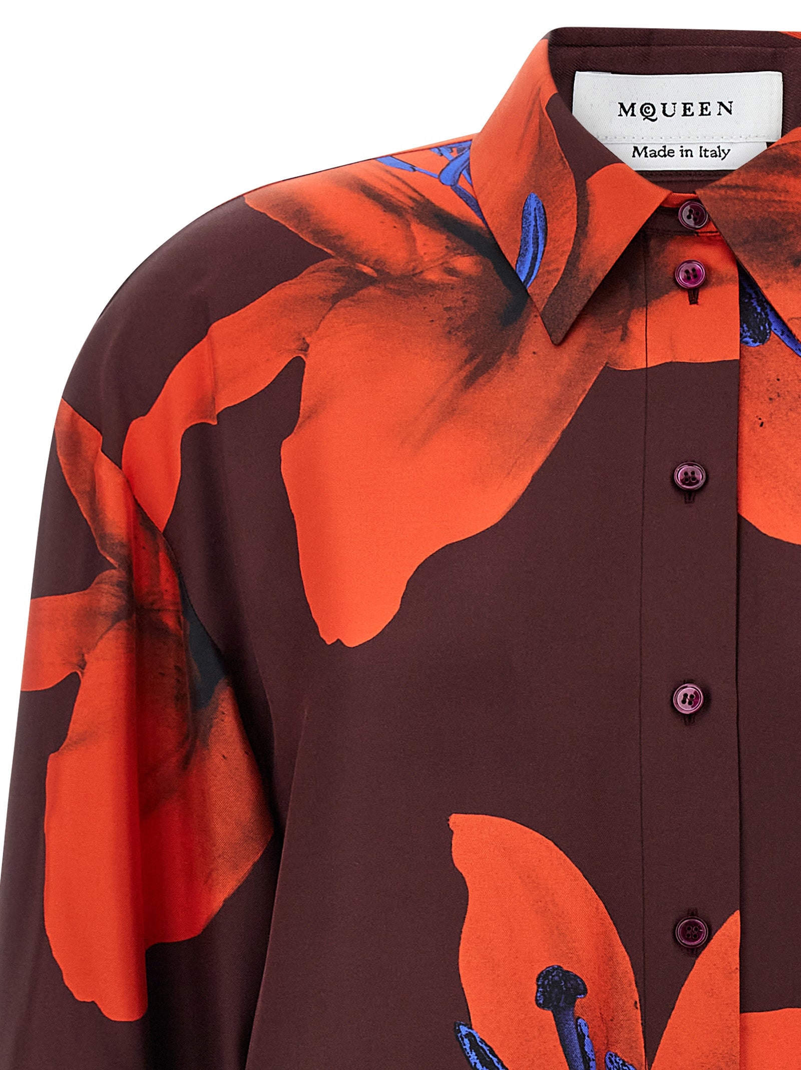 Alexander McQueen Multicolor Silk Women's Blouse