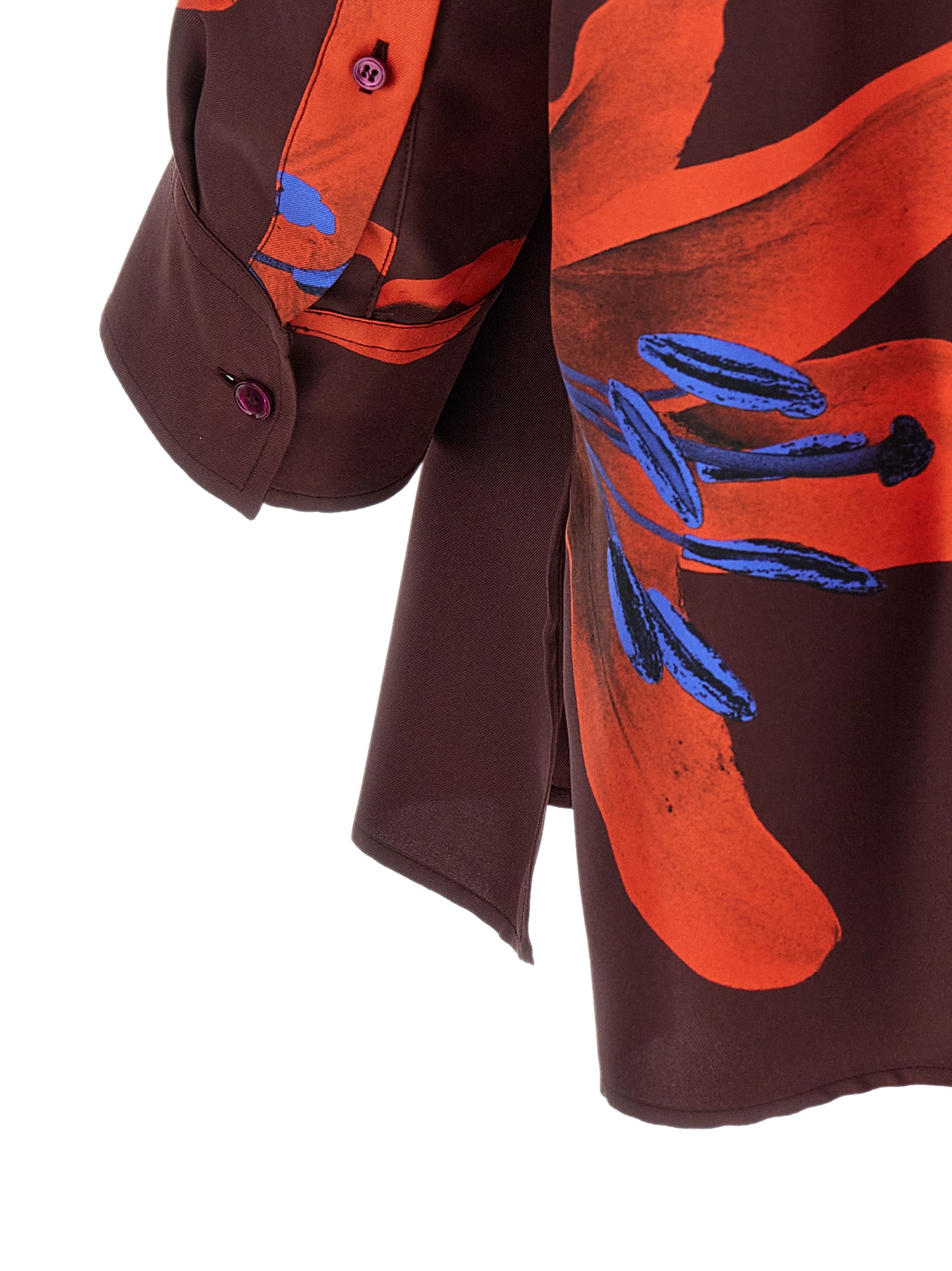 Alexander McQueen Multicolor Silk Women's Blouse
