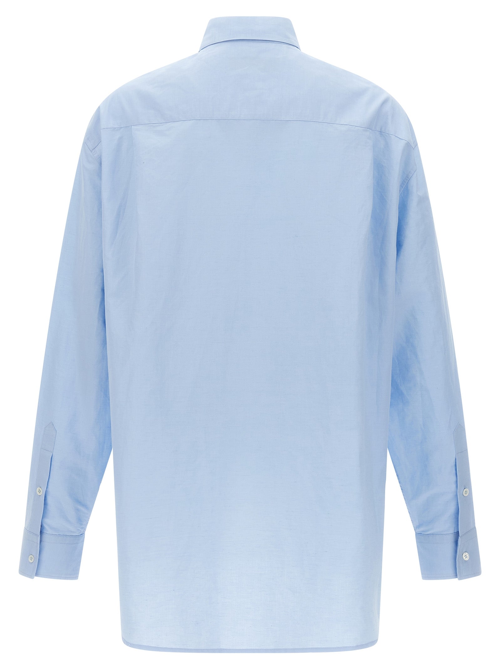 J.W.Anderson Blue Linen Men's Blouse