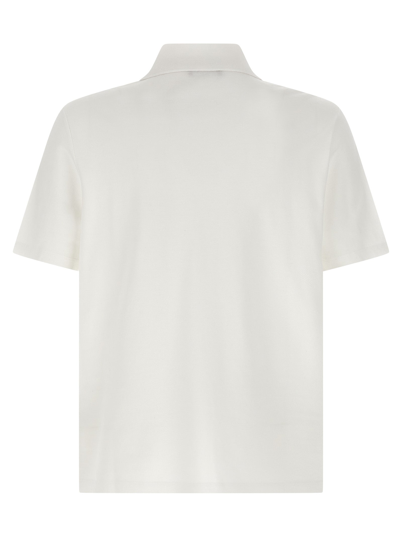 Balmain Bicolor Cotton Polo Men's Shirt