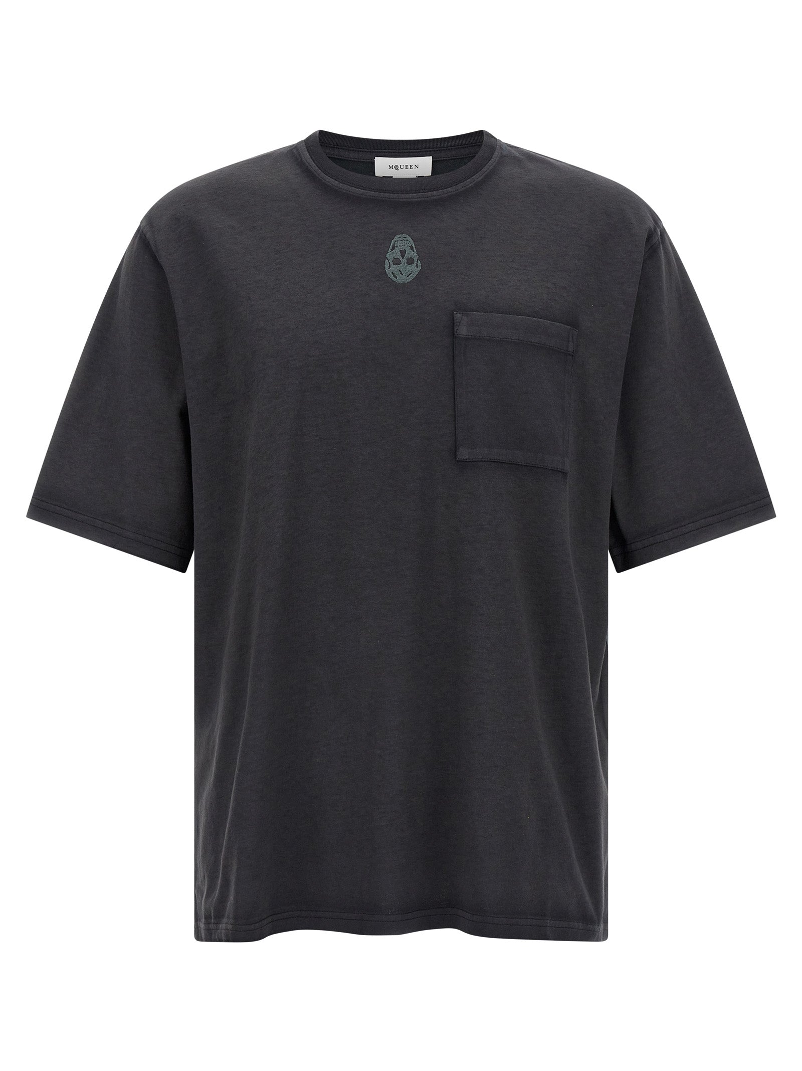 Alexander McQueen Black Cotton Men's T-Shirt