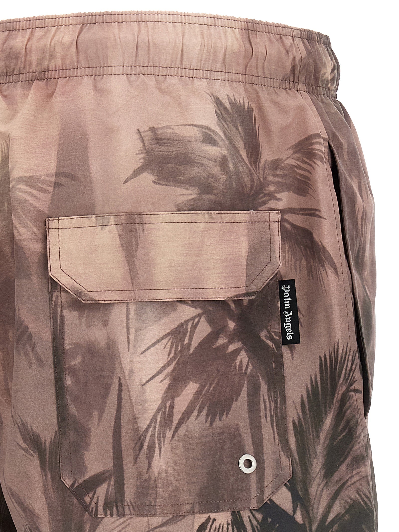 Palm Angels Multicolor Polyester Swim Men's Shorts