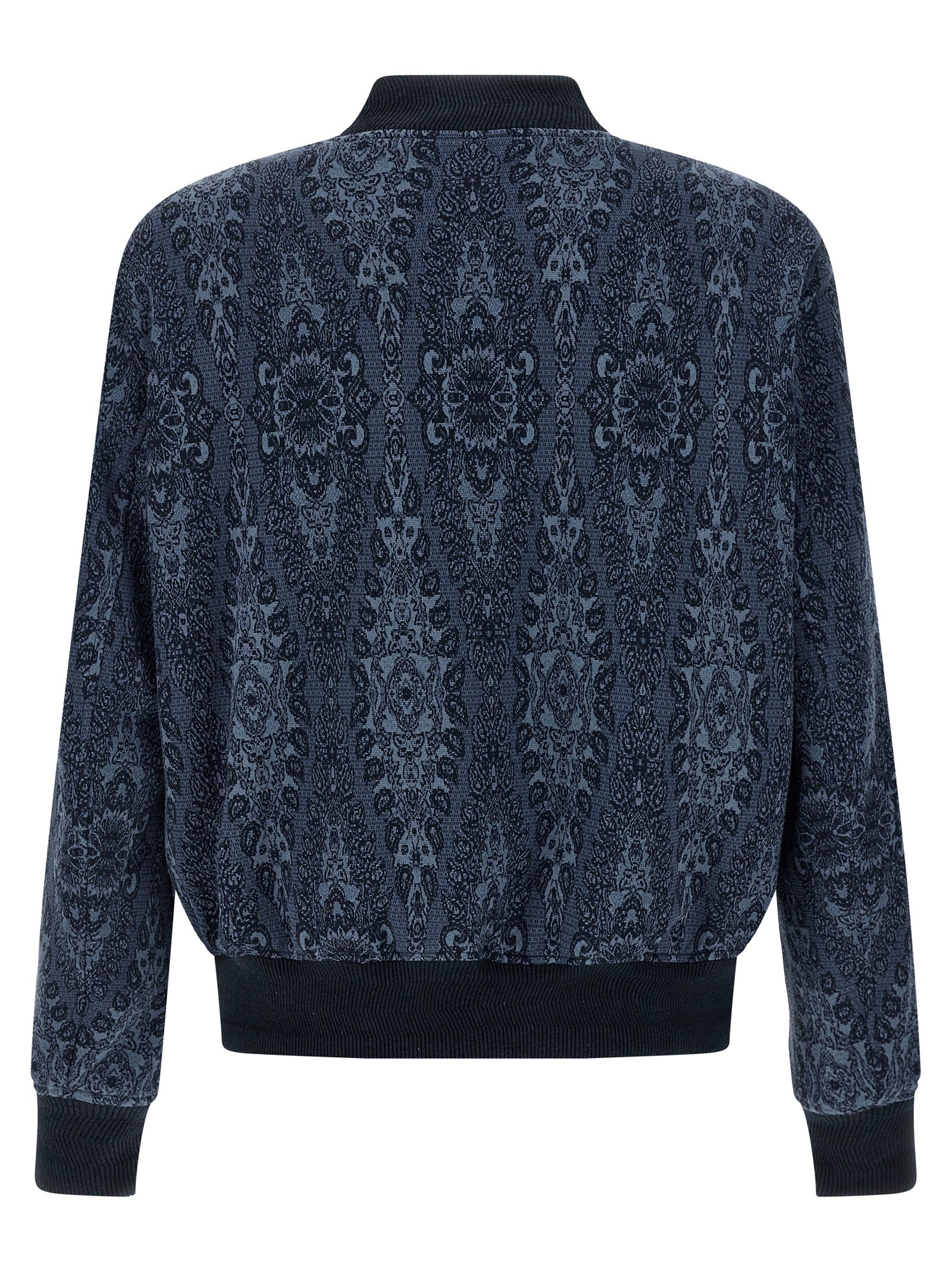 Etro Blue Cotton Men's Bomber