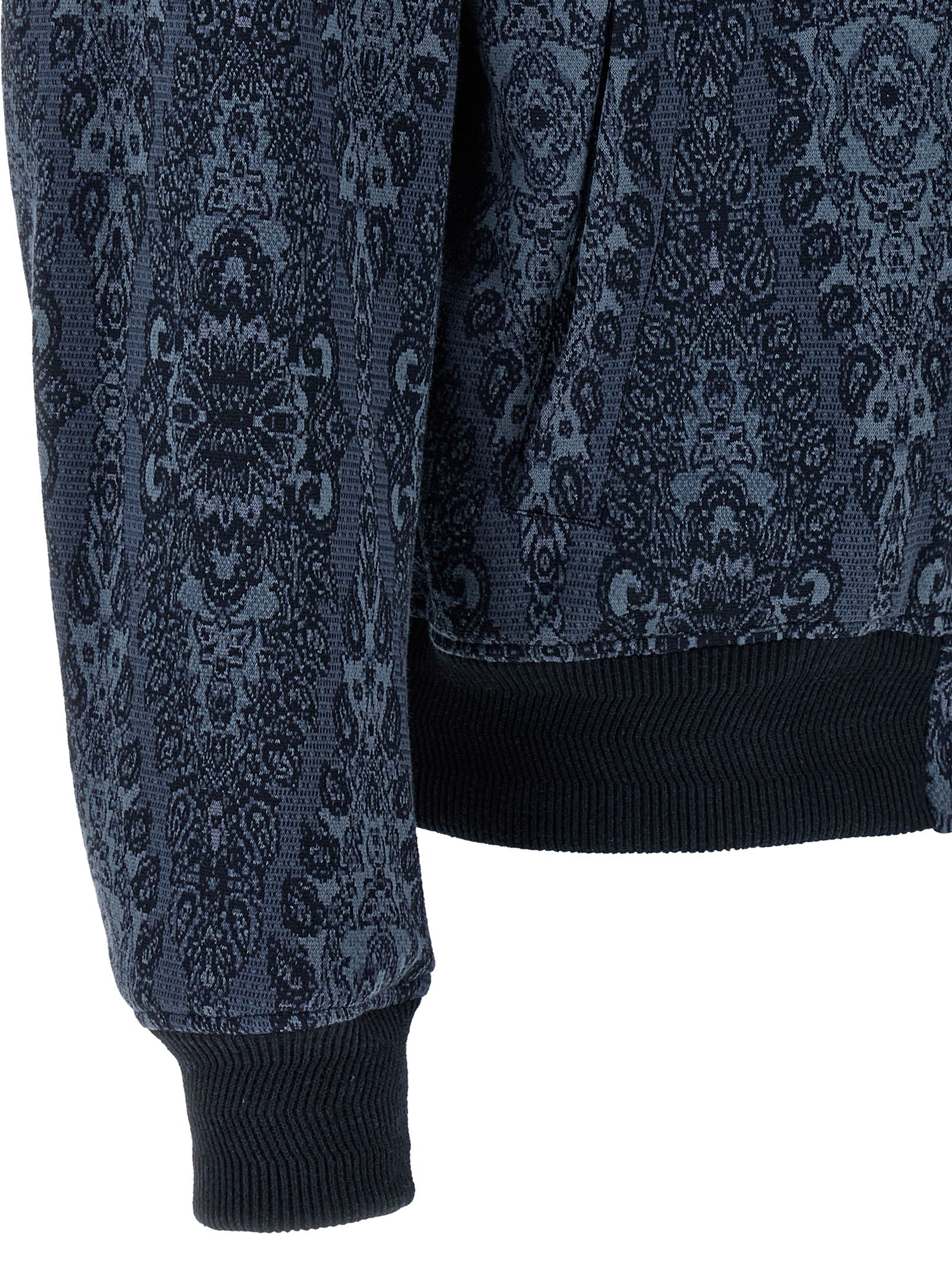Etro Blue Cotton Men's Bomber