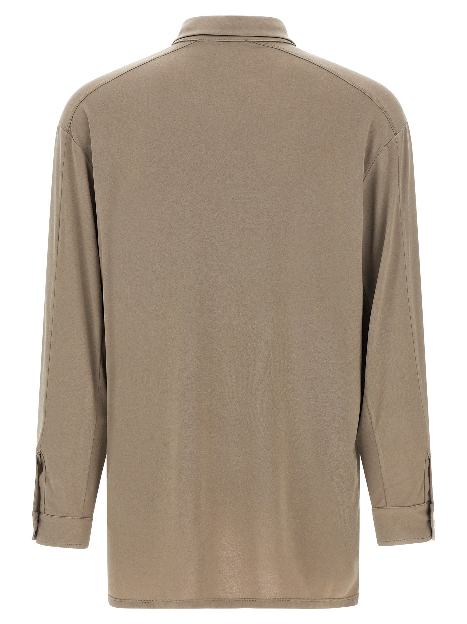 Magliano Gray Polyester Men's Blouse