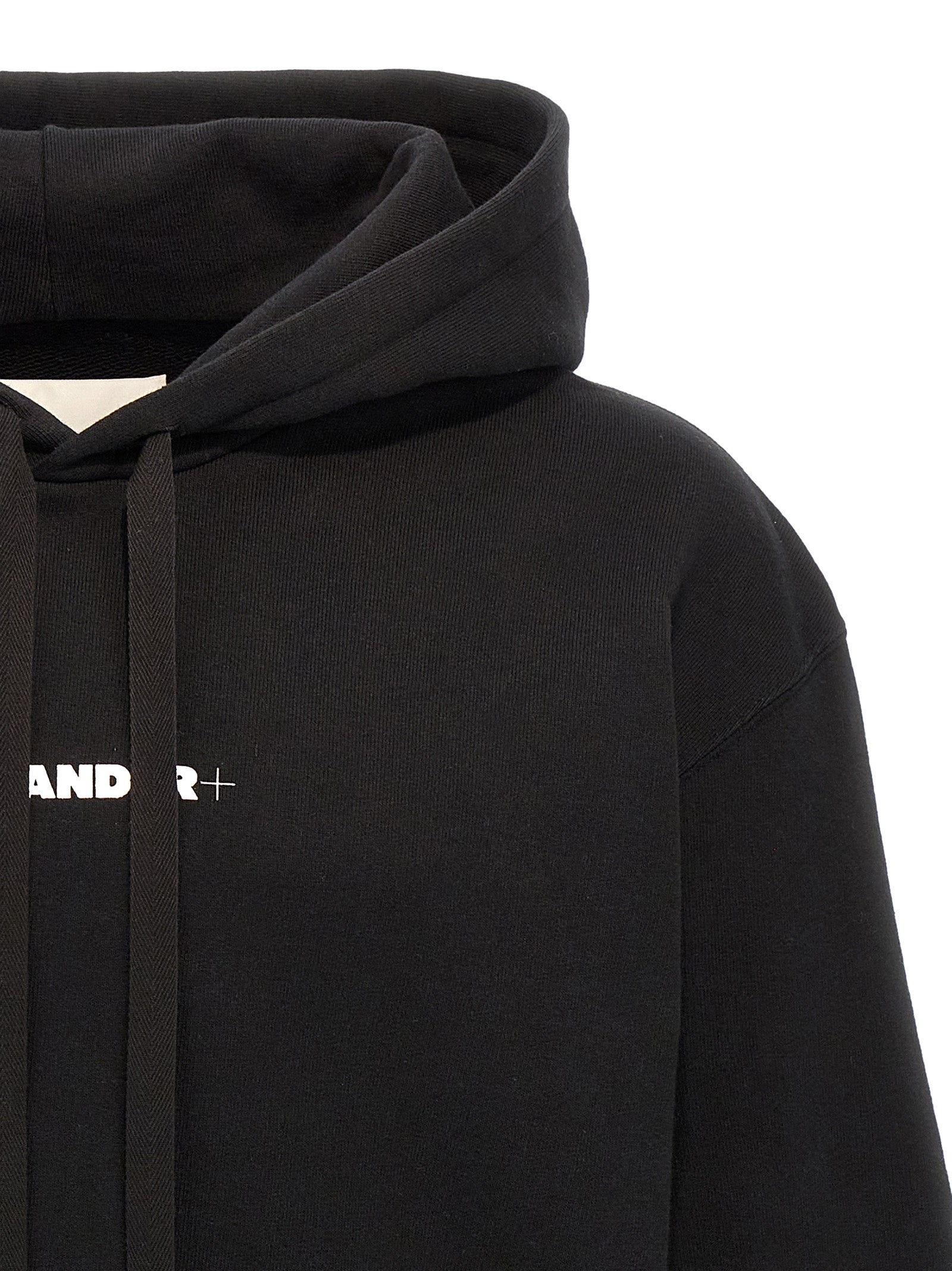 Jil Sander Black Cotton Men's Sweatshirt