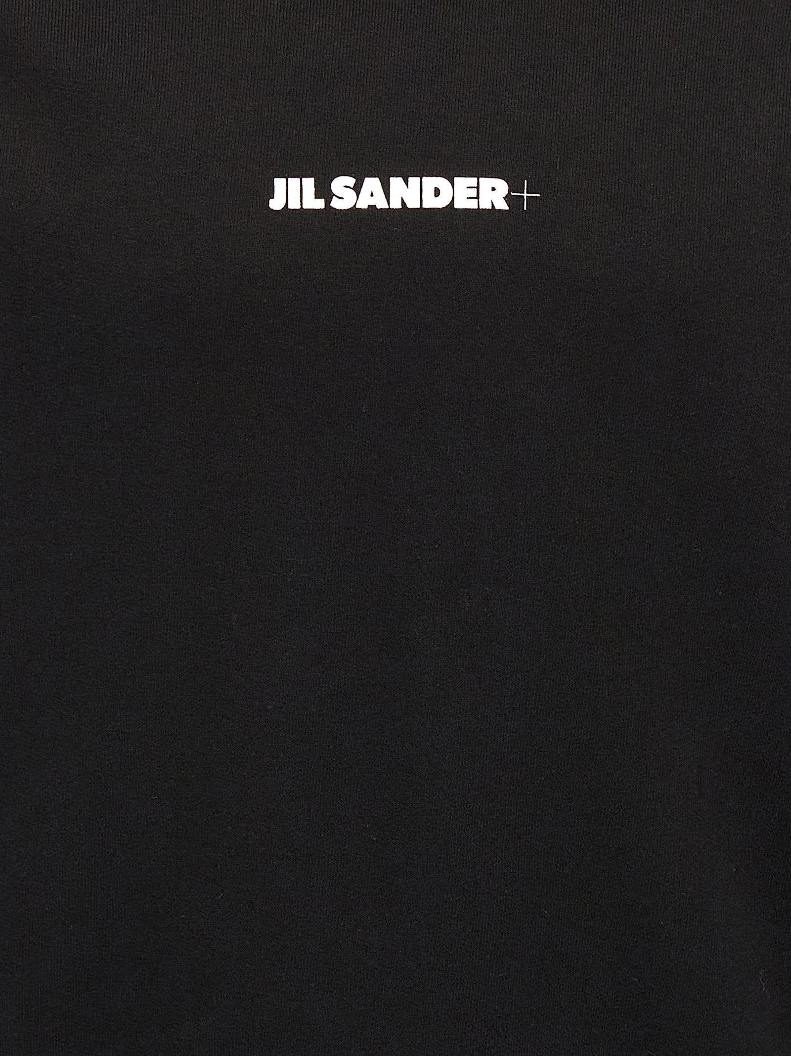 Jil Sander Black Cotton Men's Sweatshirt