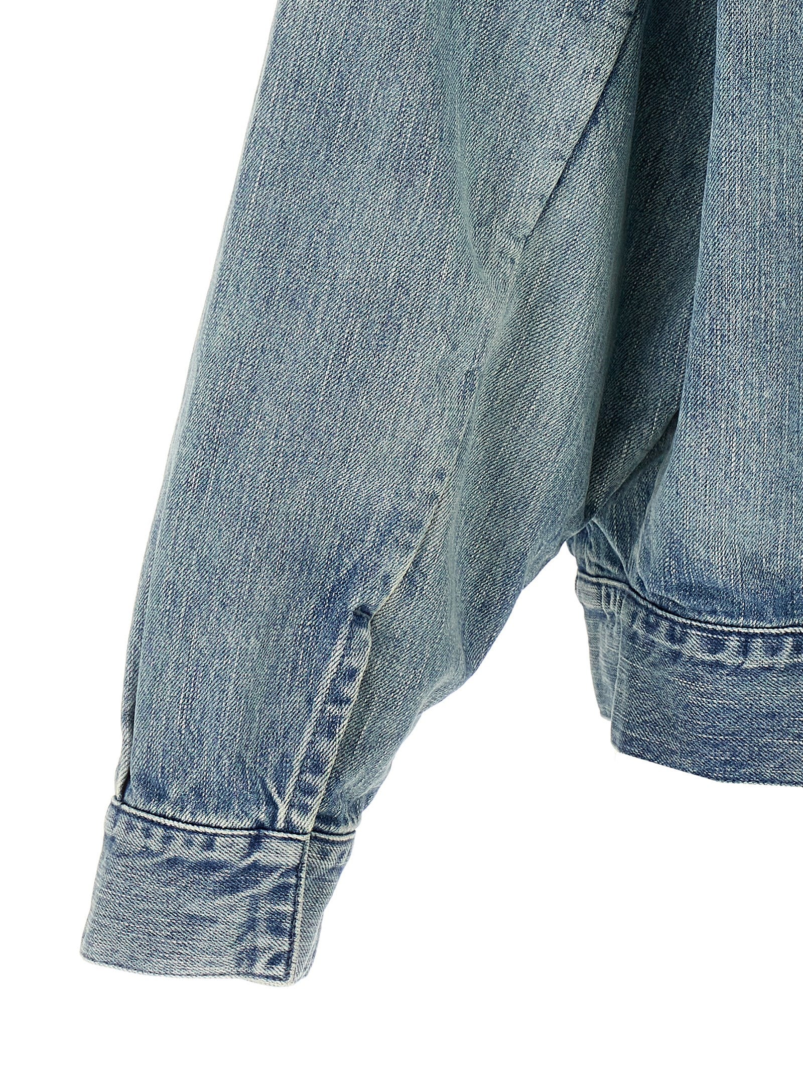 Fear Of God Blue Cotton Denim Men's Jacket