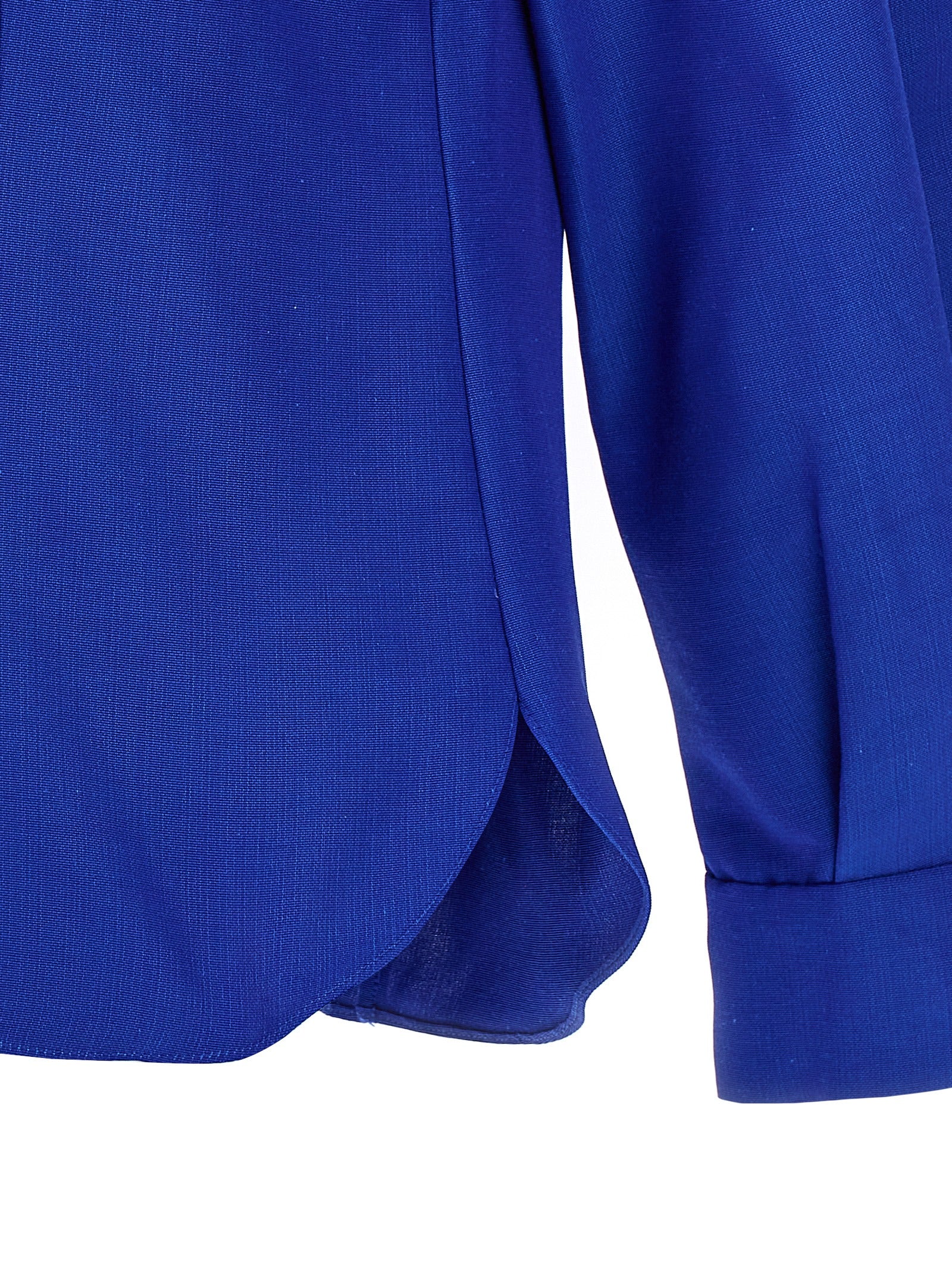 Carolina Herrera Blue Cotton Women's Blouse
