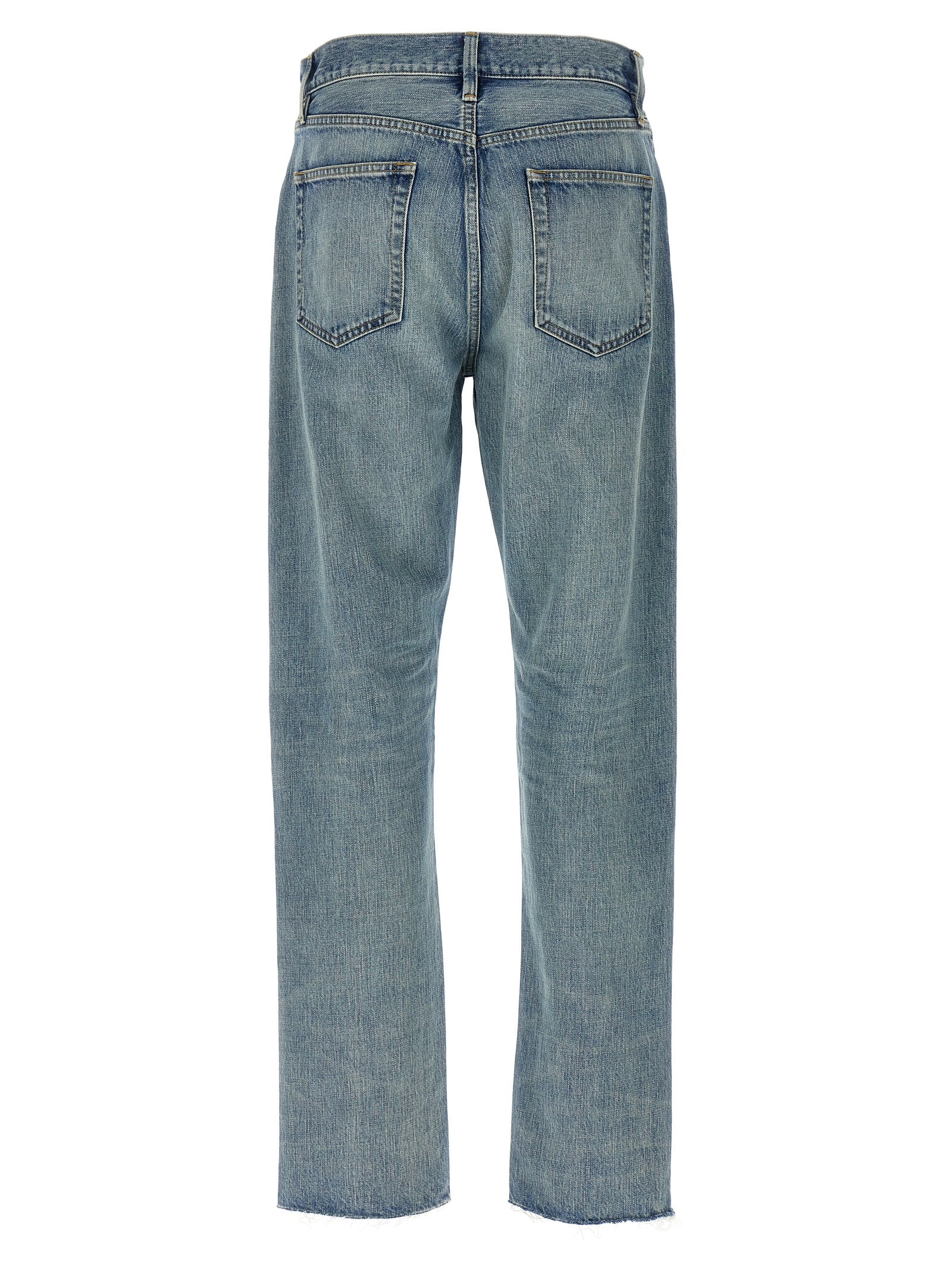Fear Of God Blue Cotton Straight-Leg Men's Jeans