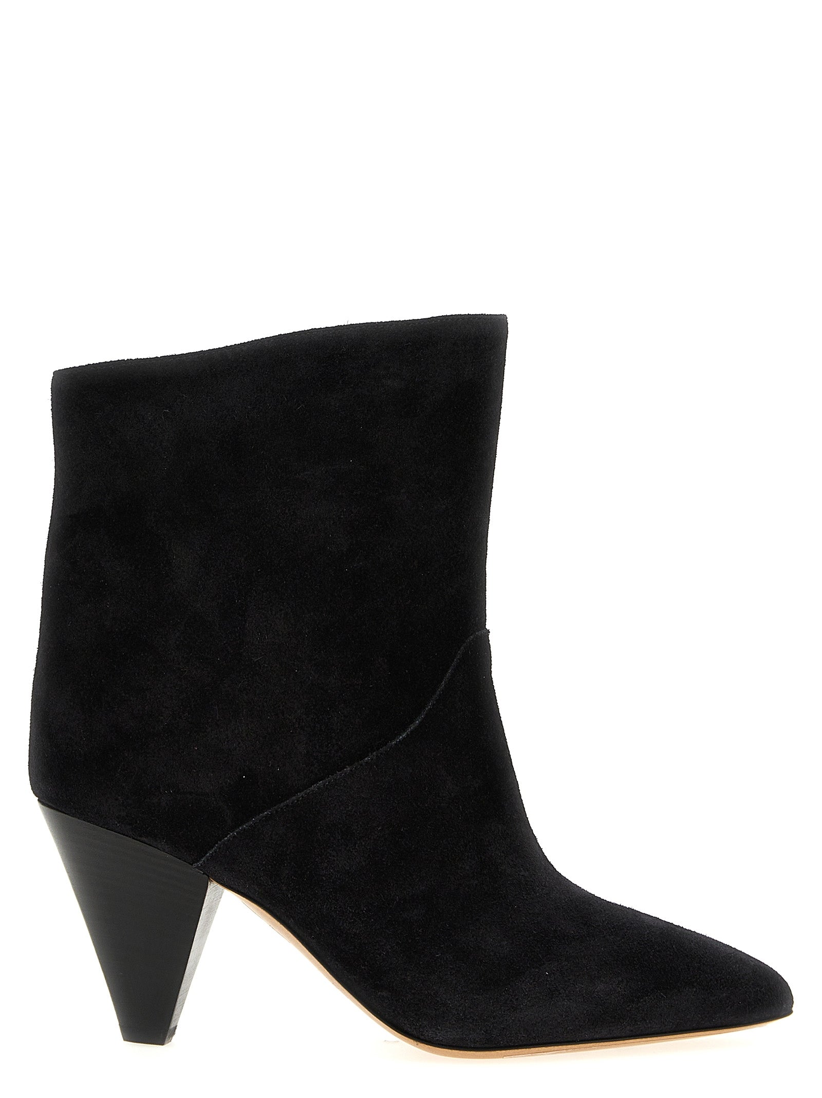 Isabel Marant Black Calfskin Ankle Women's Boots