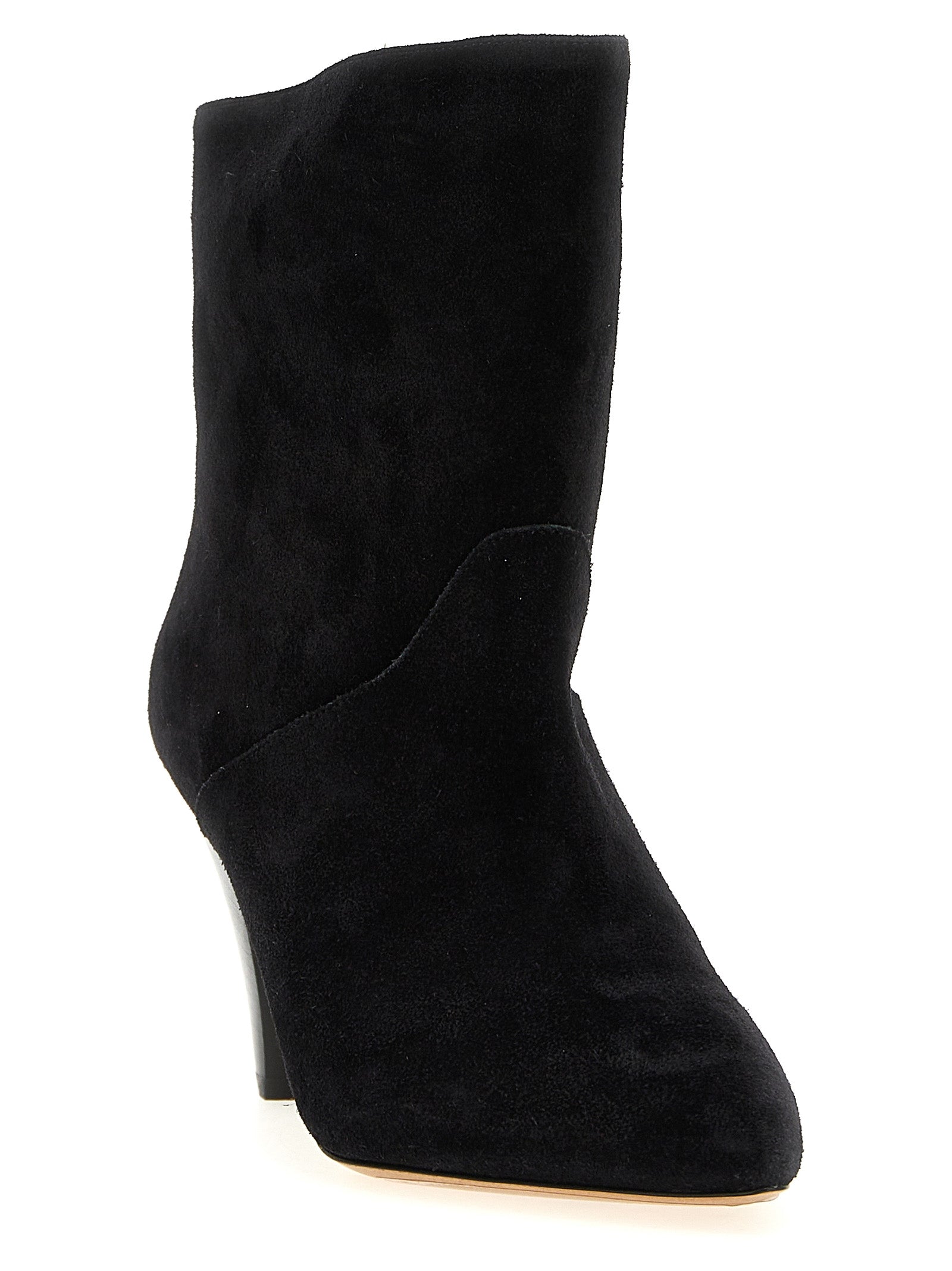 Isabel Marant Black Calfskin Ankle Women's Boots
