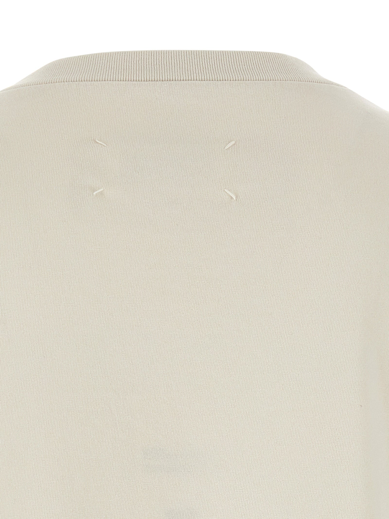 Maison Margiela Beige Cotton Men's T-Shirt