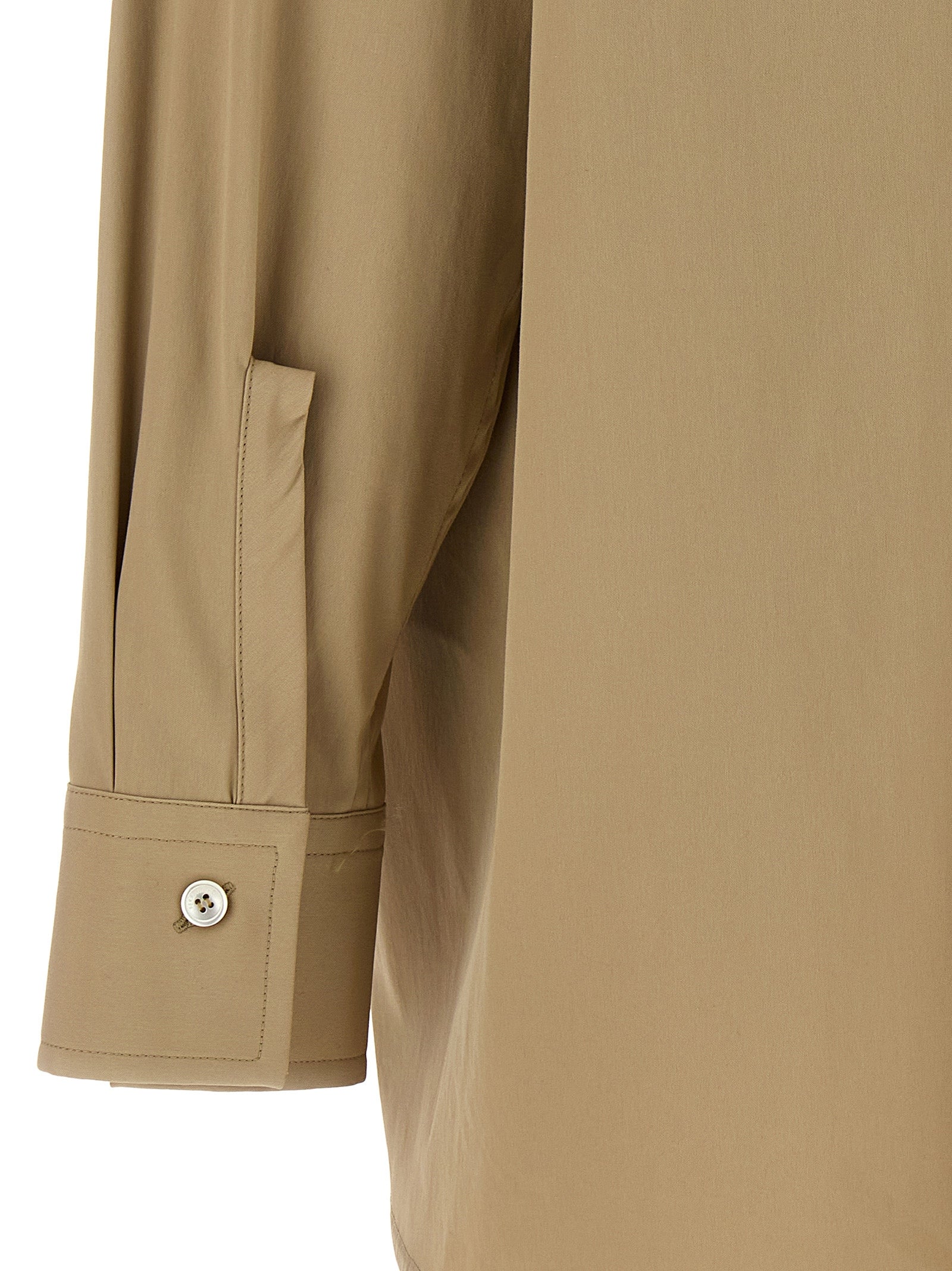 Ferragamo Beige Cotton Women's Blouse