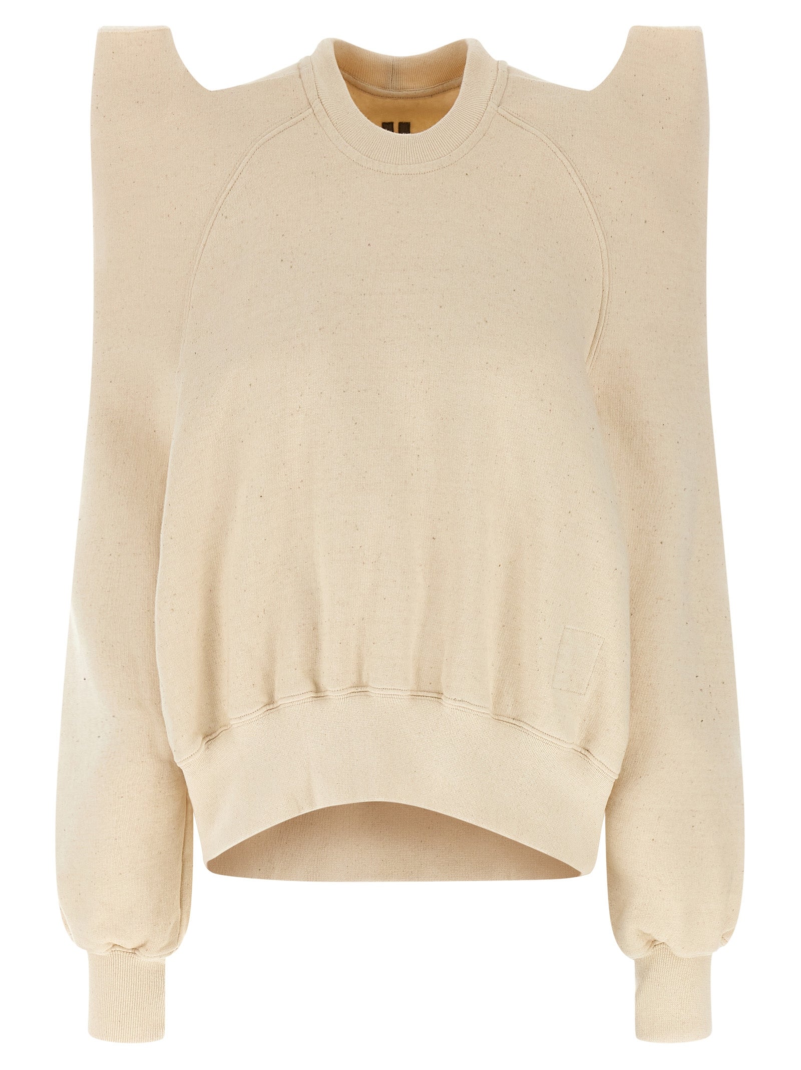 DRKSHDW Beige Cotton Women's Sweatshirt