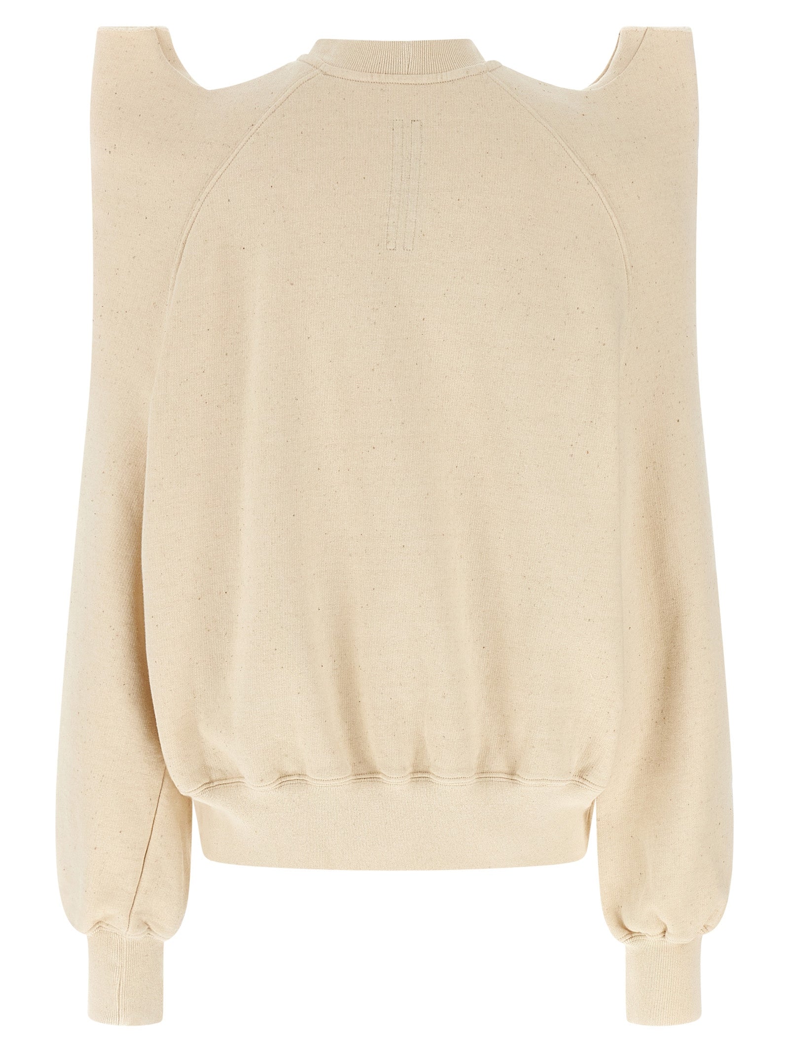 DRKSHDW Beige Cotton Women's Sweatshirt