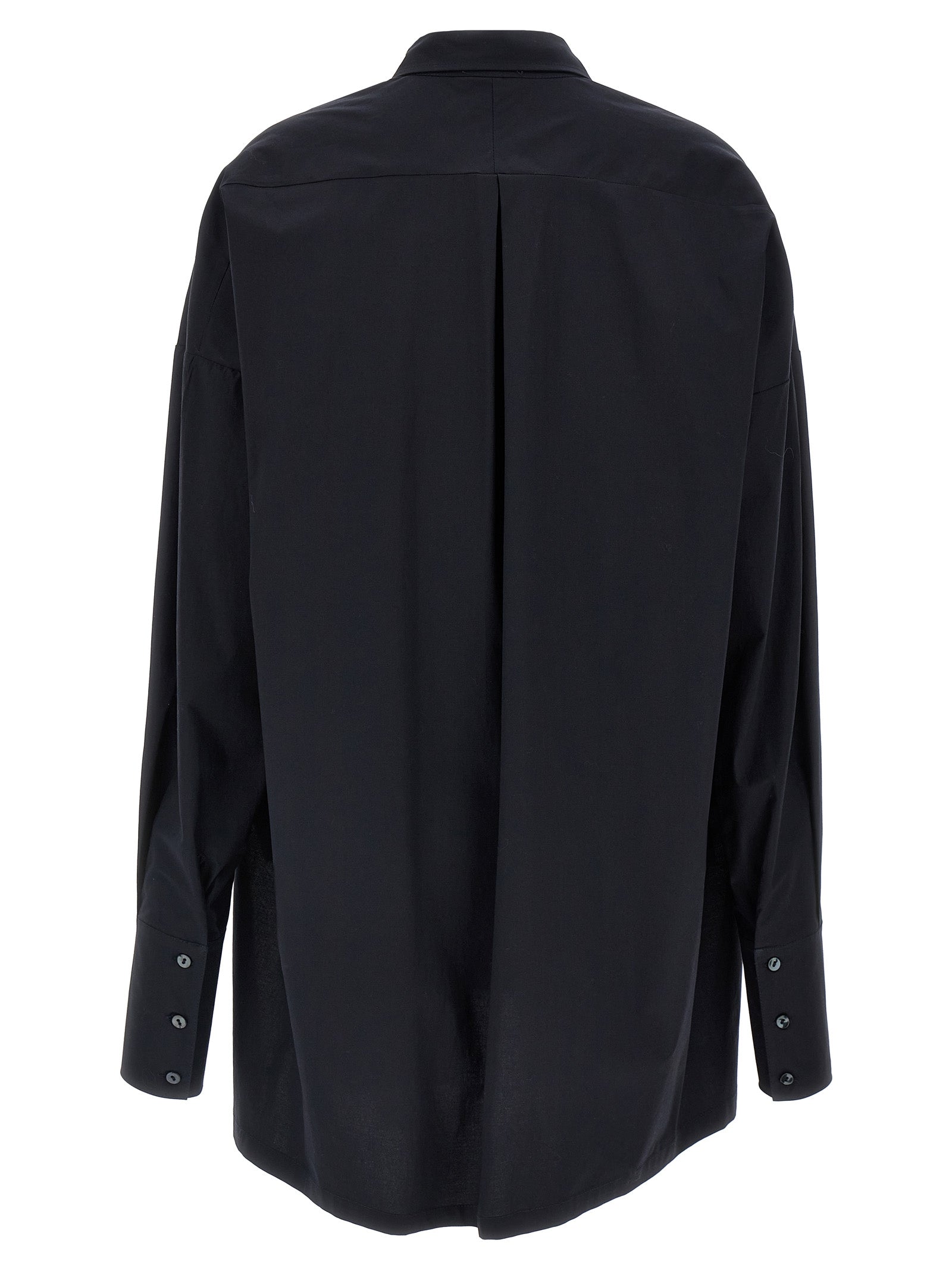 DI.LA3 PARI' Blue Cotton Women's Blouse