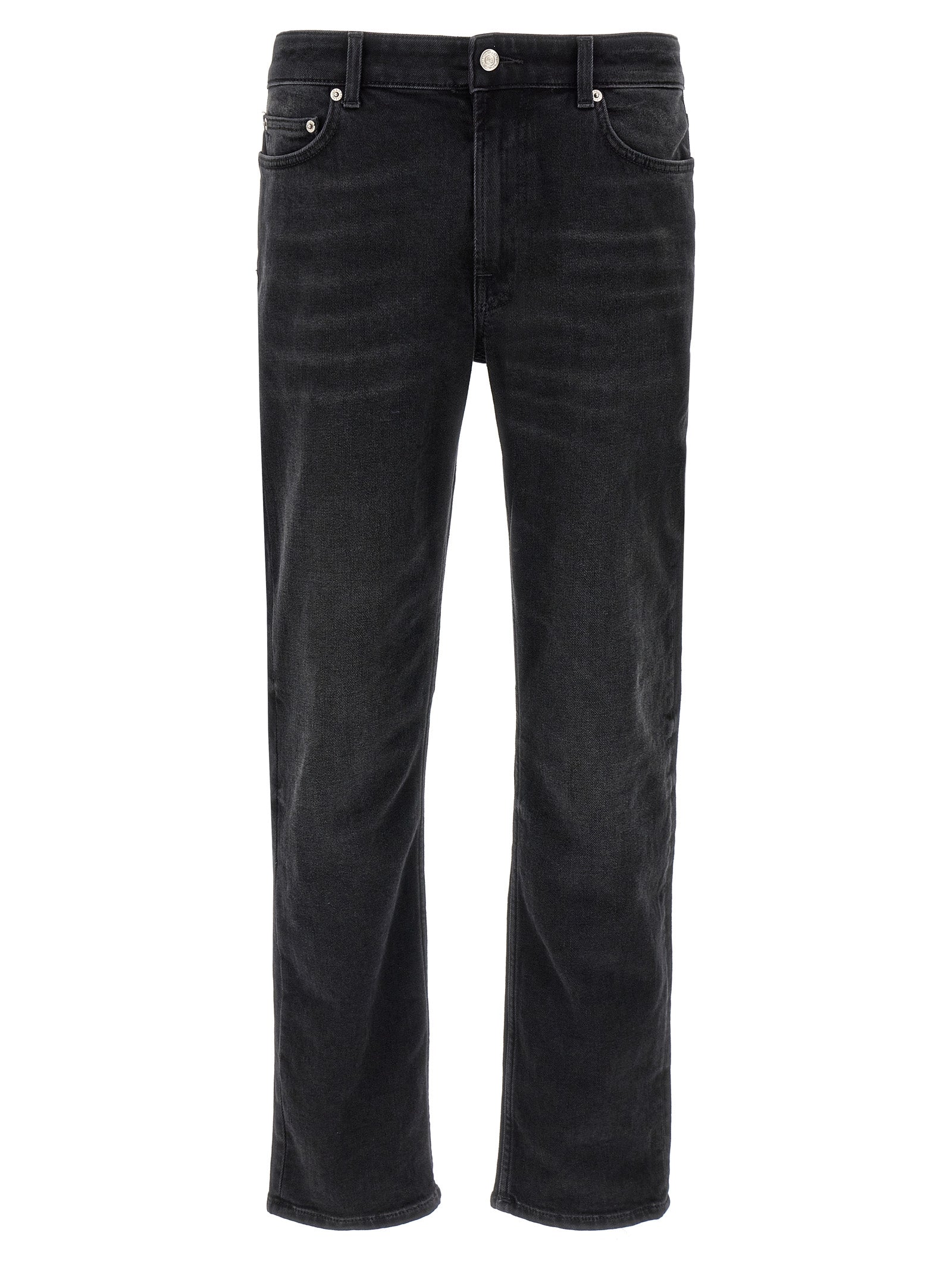 Department 5 Black Cotton Jeans Men's Denim