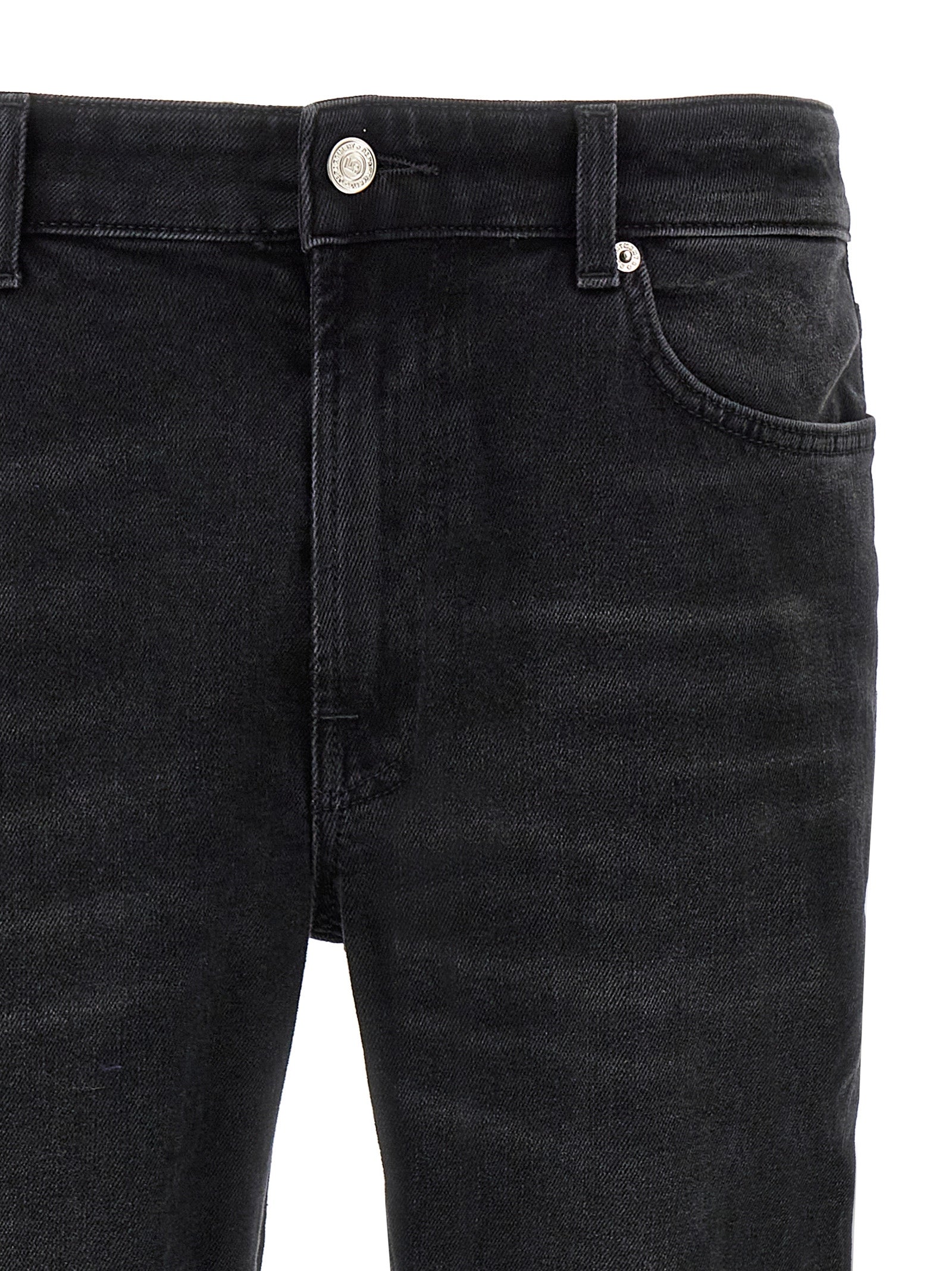 Department 5 Black Cotton Jeans Men's Denim