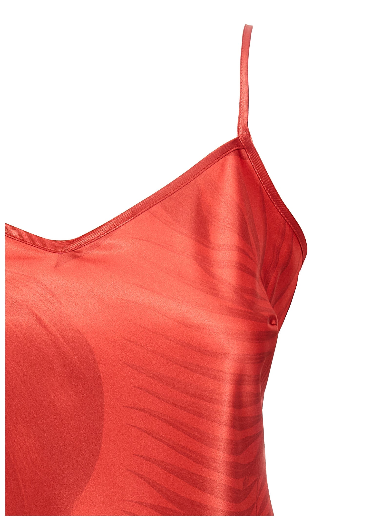 F.R.S. - FOR RESTLESS SLEEPERS Red Polyester Tank Women's Tops