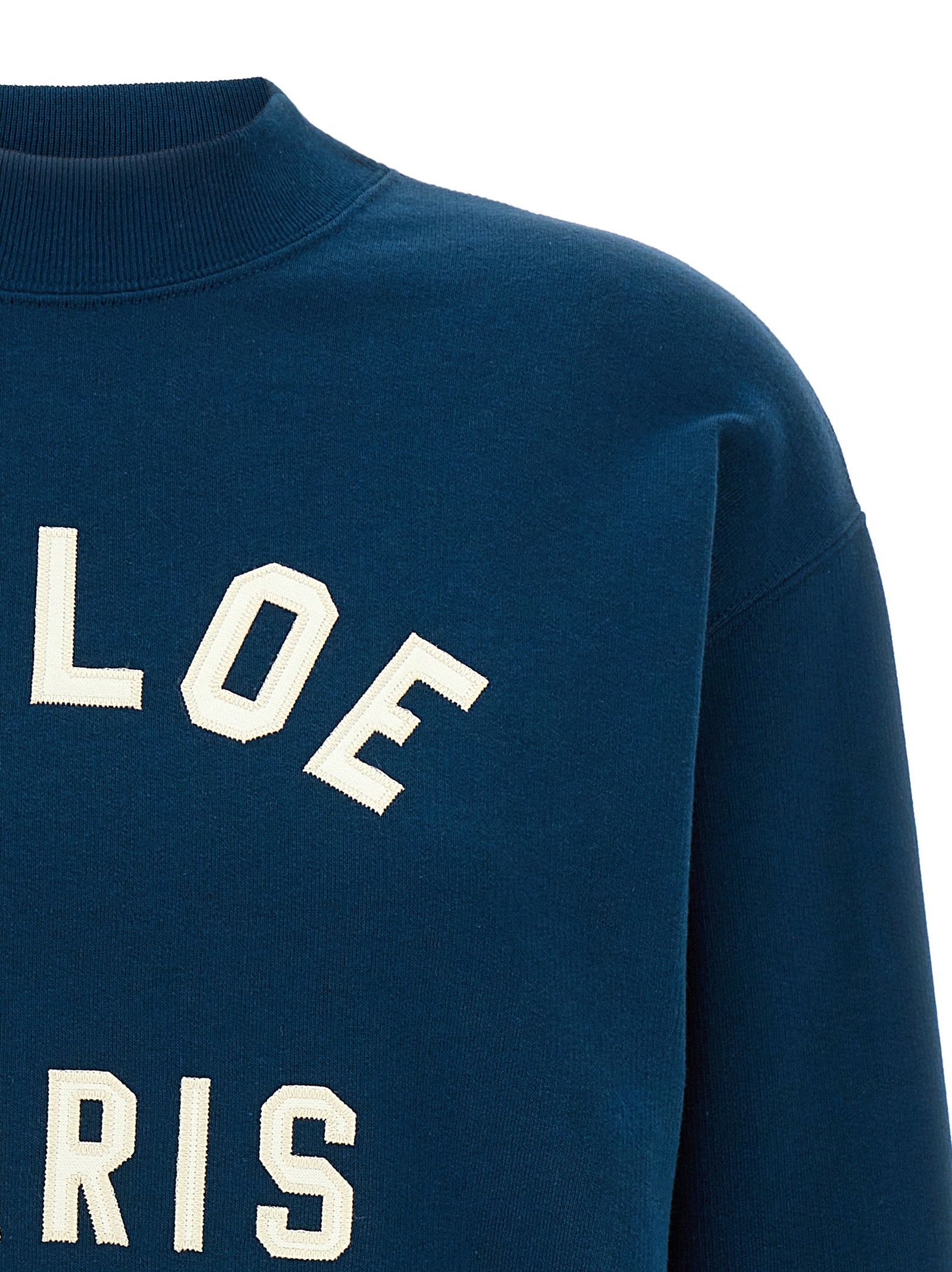 Chloé Blue Cotton Women's Sweatshirt