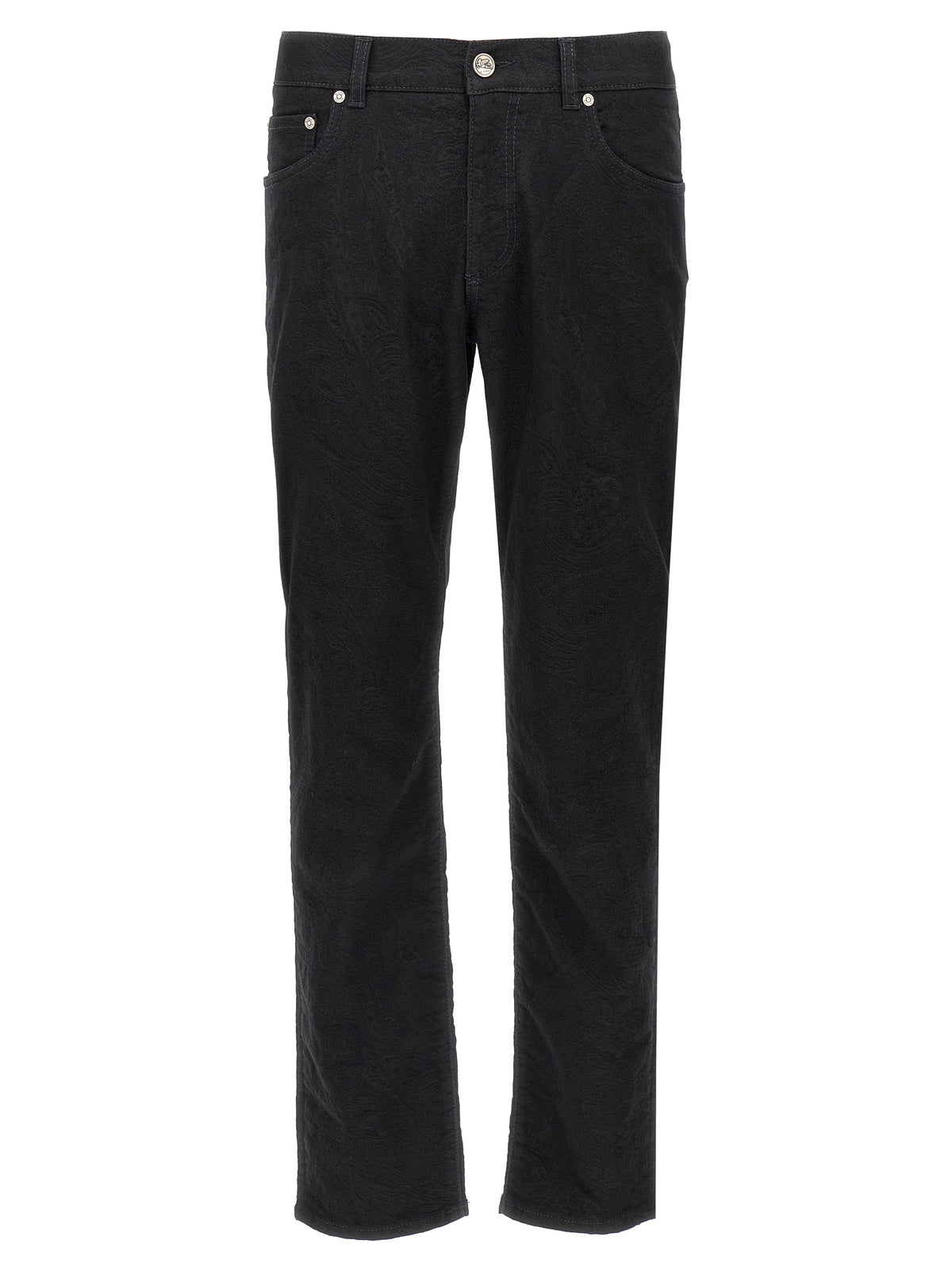 Etro Black Cotton Jeans Men's Denim