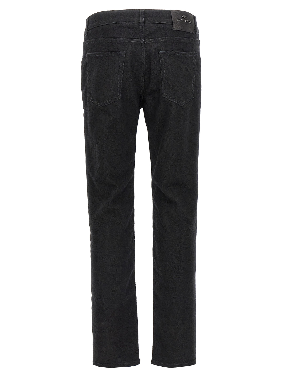 Etro Black Cotton Jeans Men's Denim