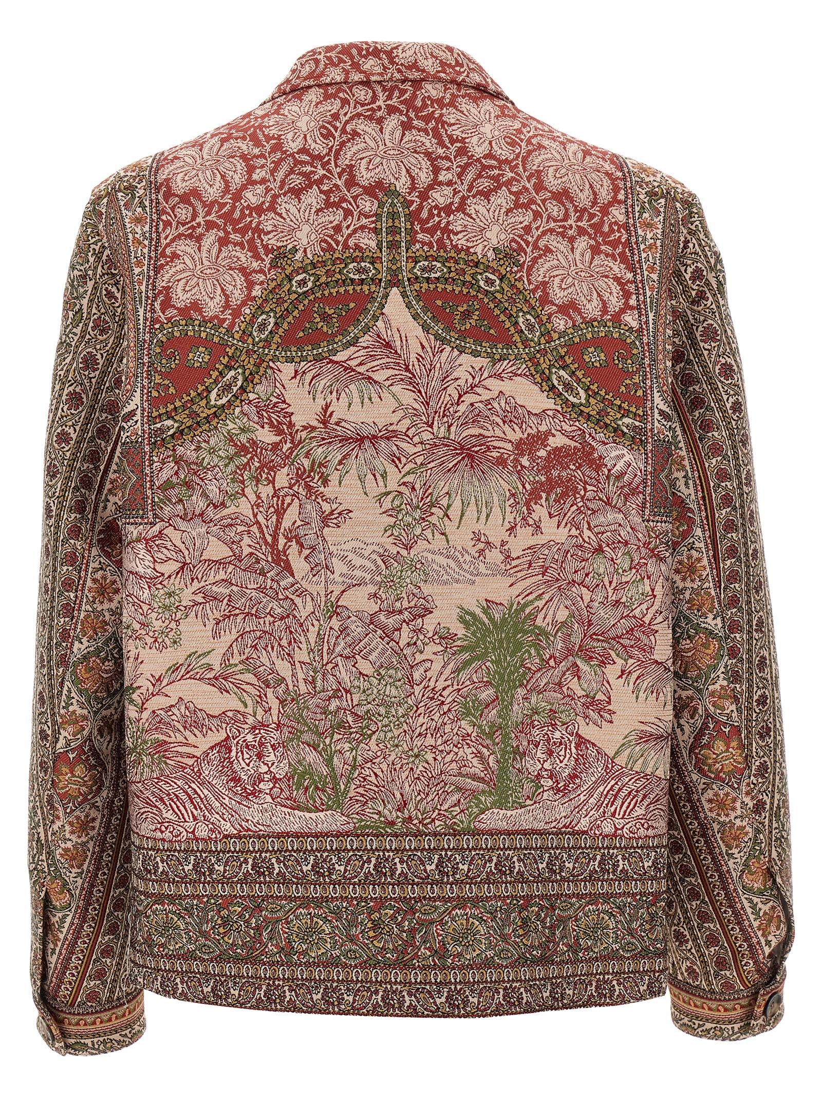 Etro Multicolor Polyester Men's Blouse