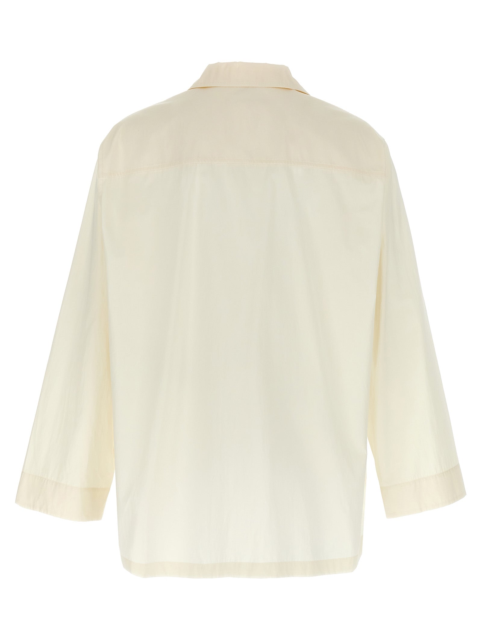 Jil Sander White Cotton Men's Blouse
