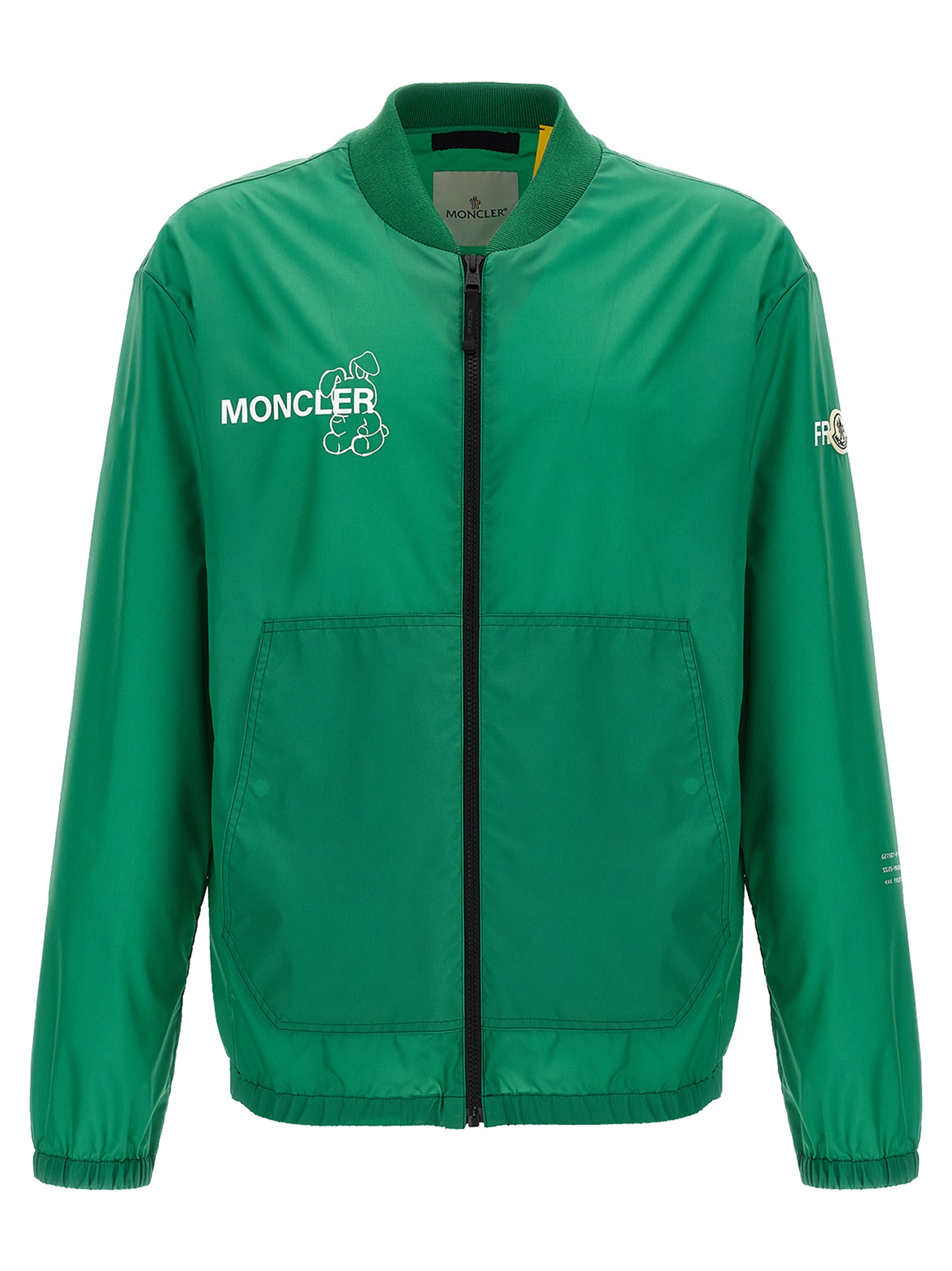 MONCLER GENIUS Bicolor Polyamide Men's Bomber