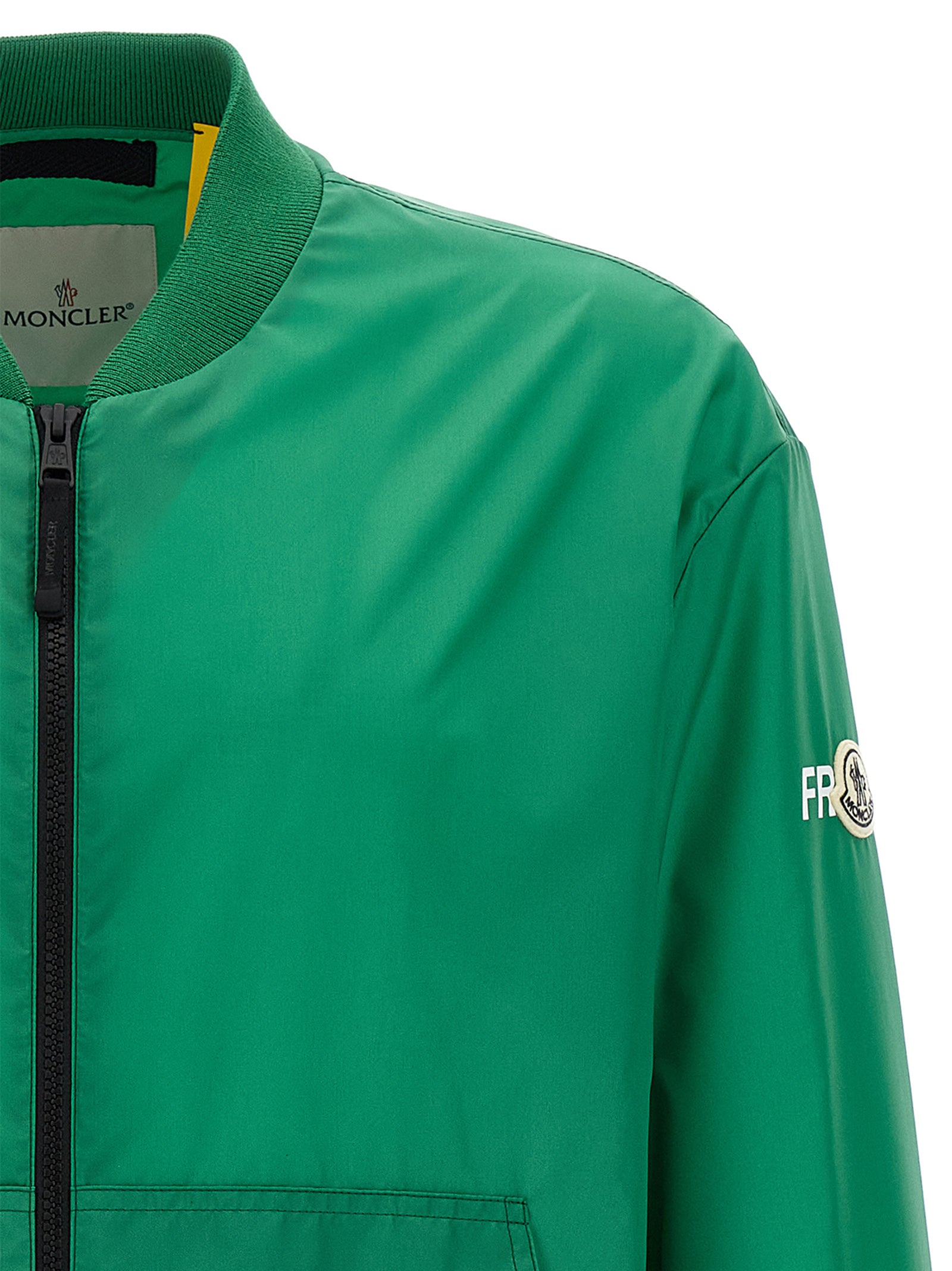 MONCLER GENIUS Bicolor Polyamide Men's Bomber
