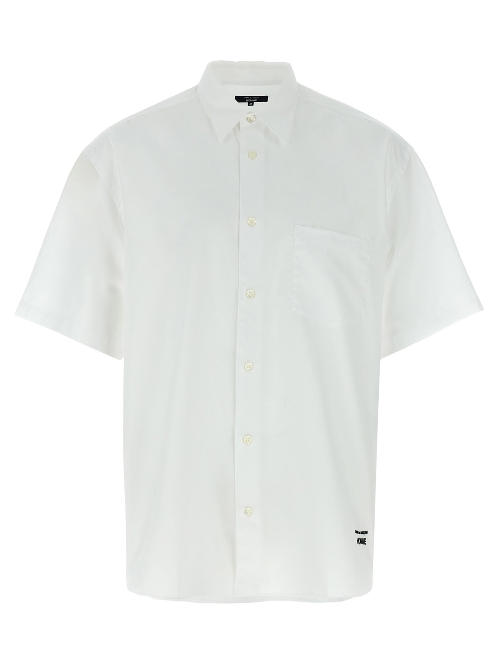 Comme Des Garçons White Cotton Men's Blouse