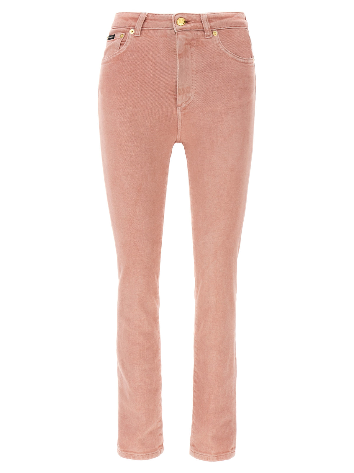 Dolce & Gabbana Multicolor Cotton High-Waisted Women's Jean