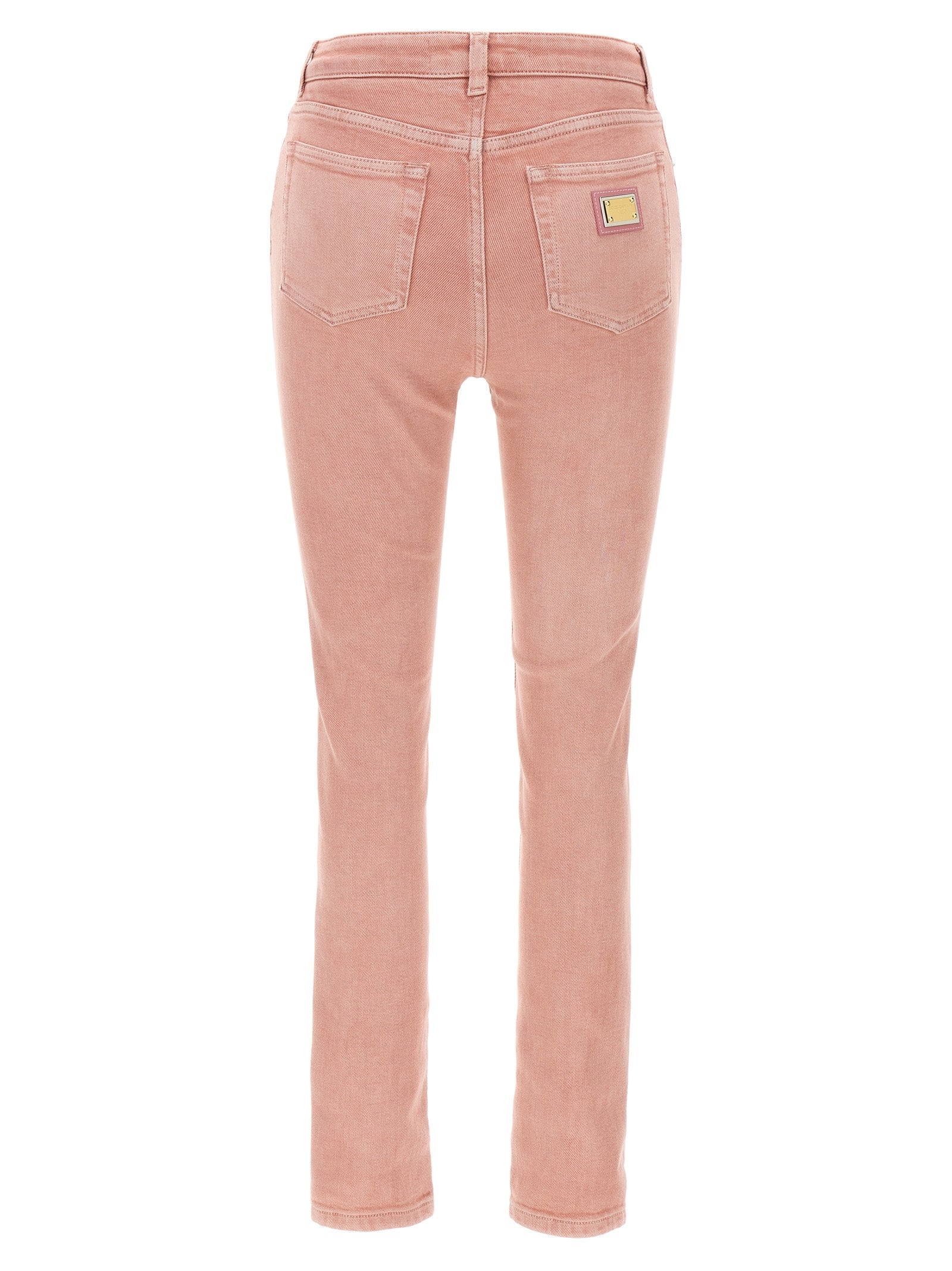 Dolce & Gabbana Multicolor Cotton High-Waisted Women's Jean