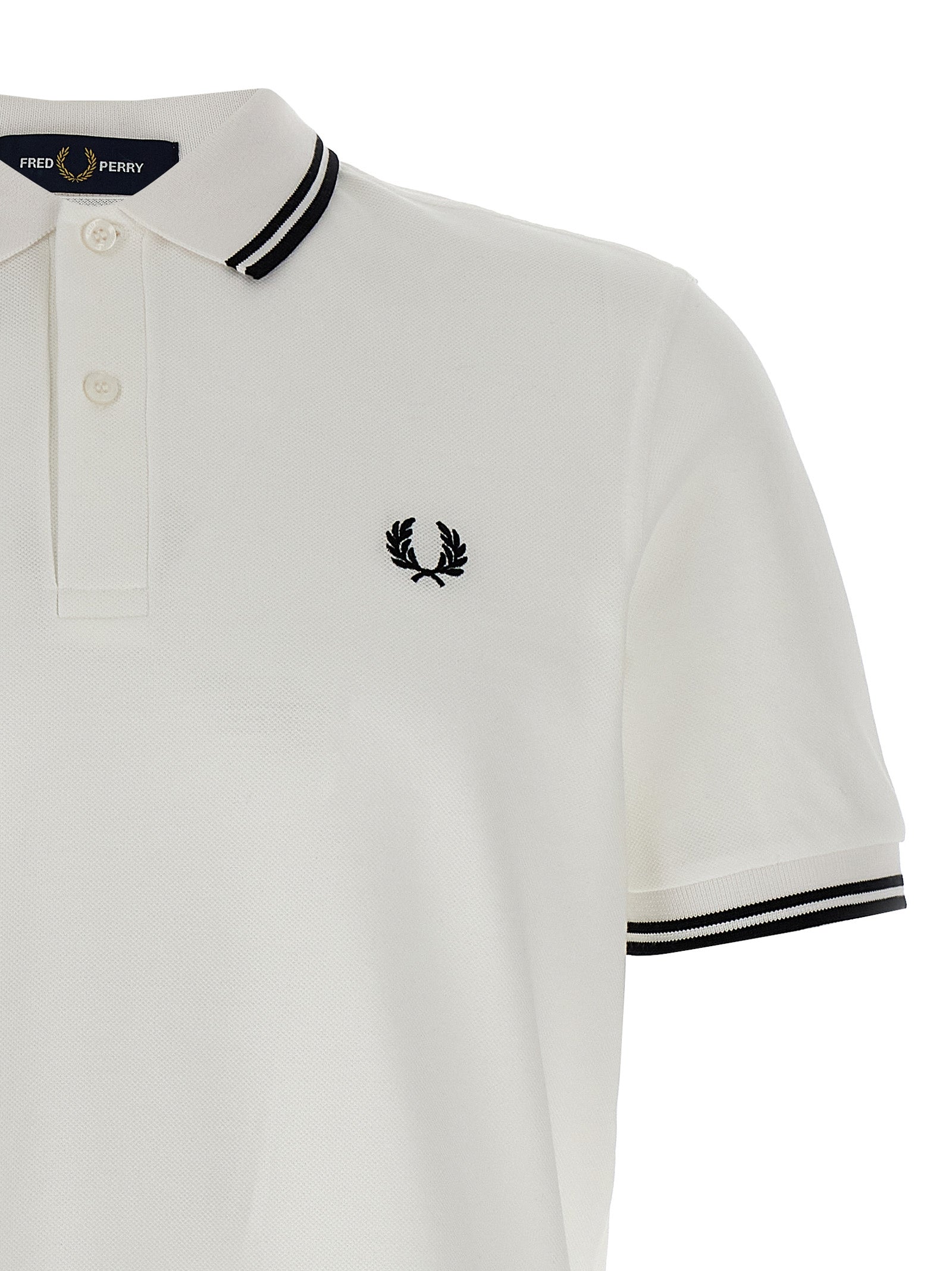Comme Des Garçons White Cotton Polo Men's Shirt