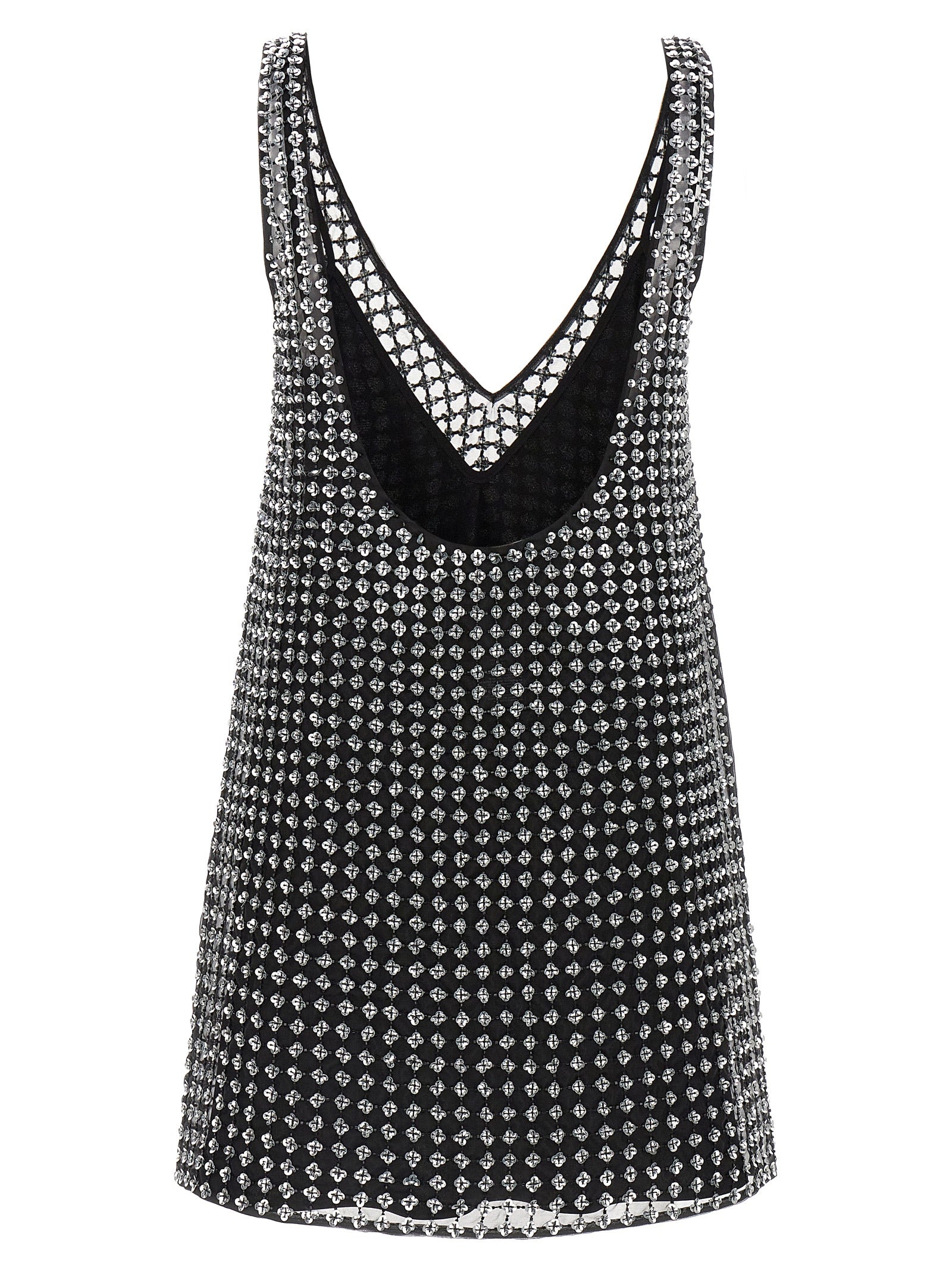 Max Mara Black Silk Short Women's Dress