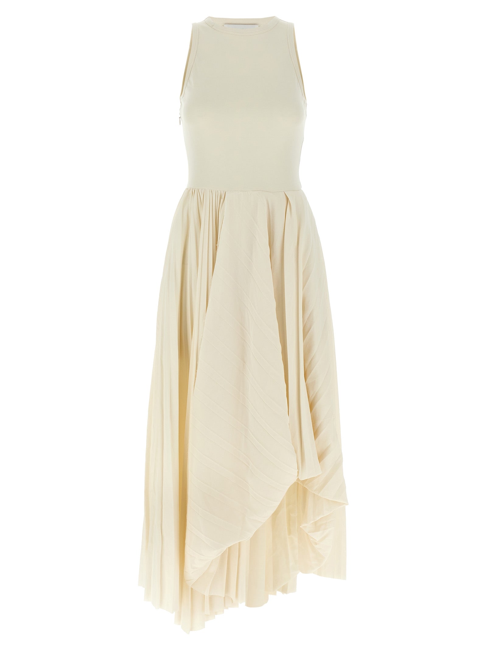 Alexander McQueen White Cotton Long Women's Dress