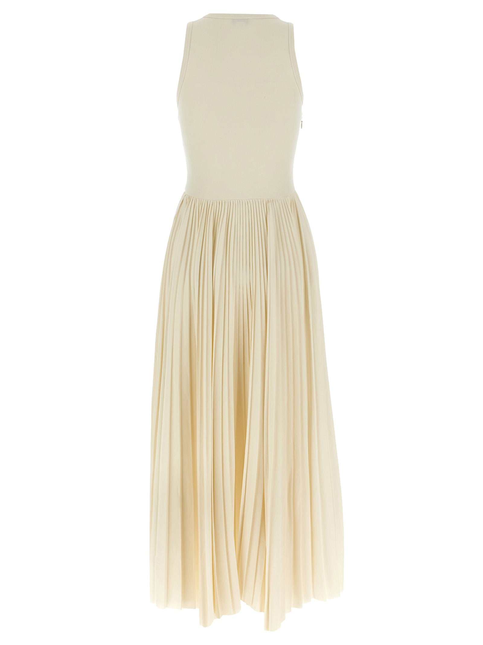 Alexander McQueen White Cotton Long Women's Dress
