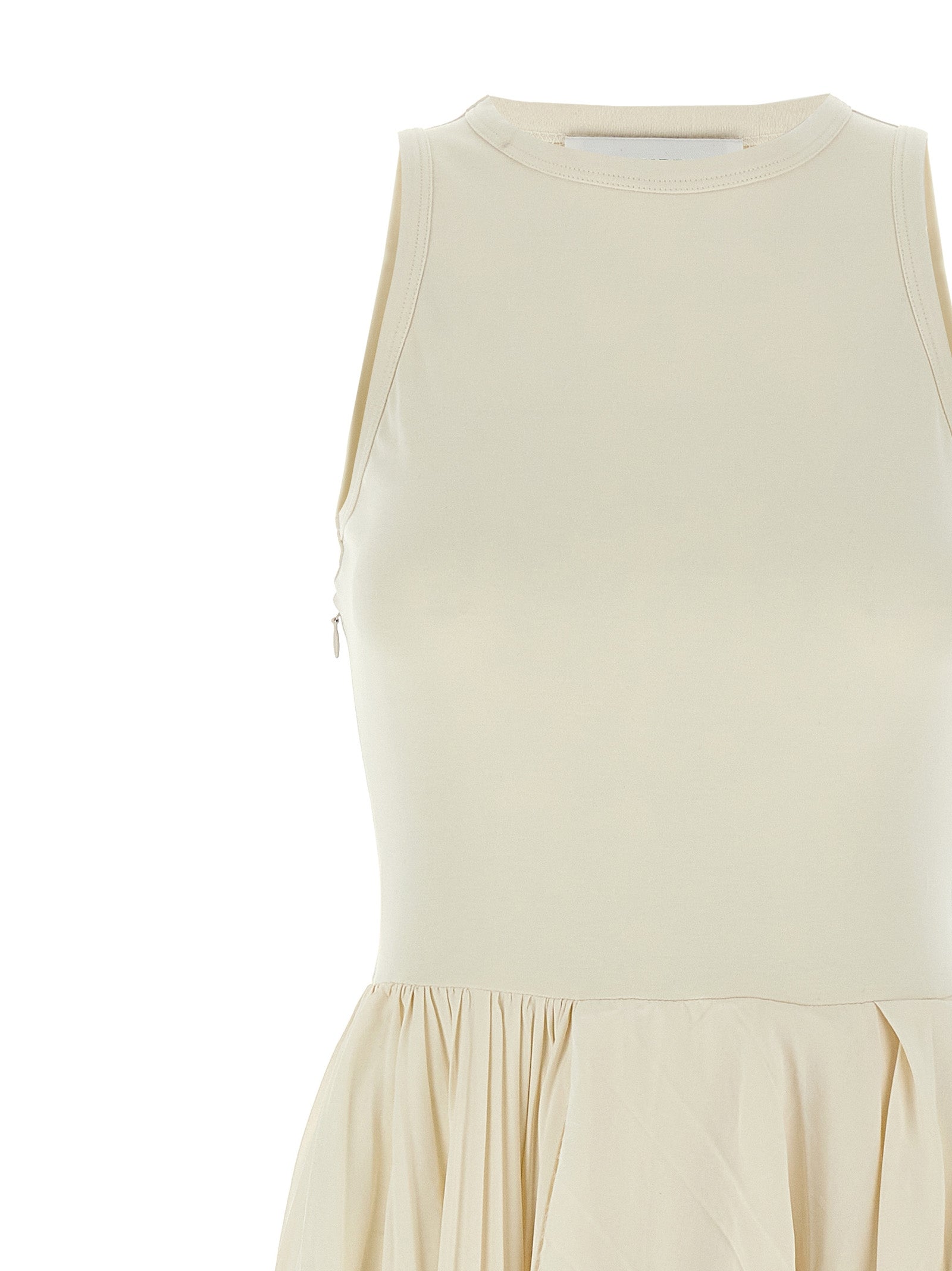 Alexander McQueen White Cotton Long Women's Dress
