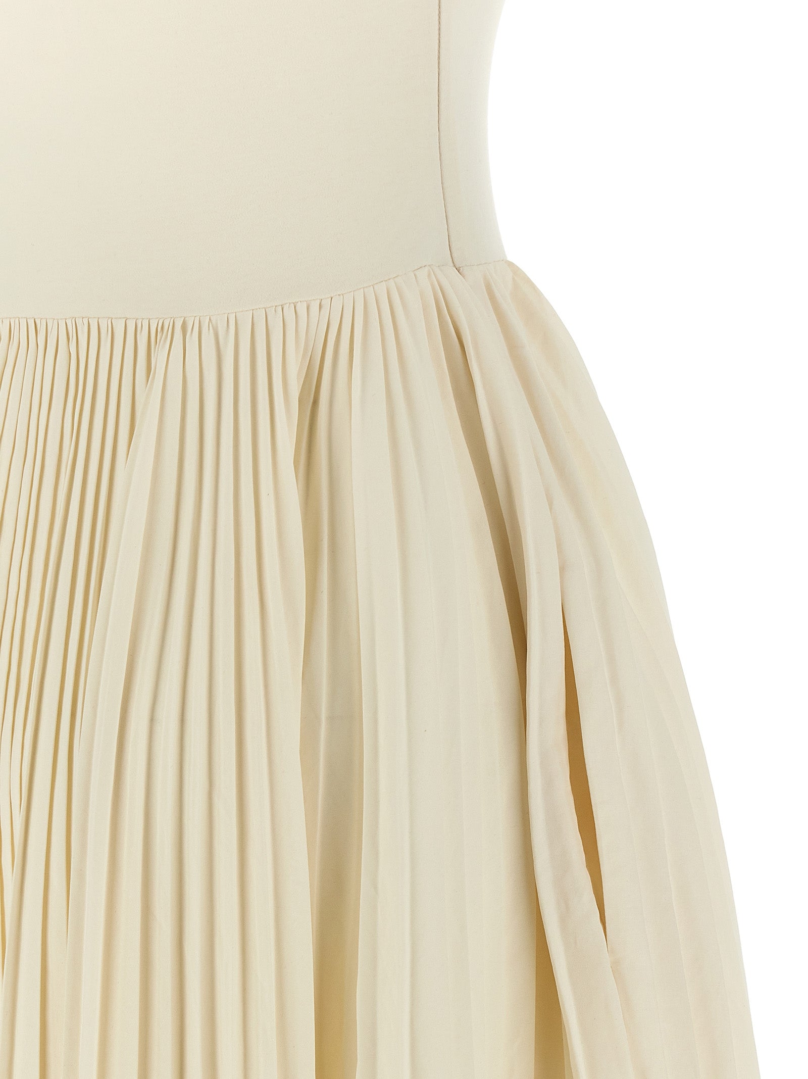 Alexander McQueen White Cotton Long Women's Dress