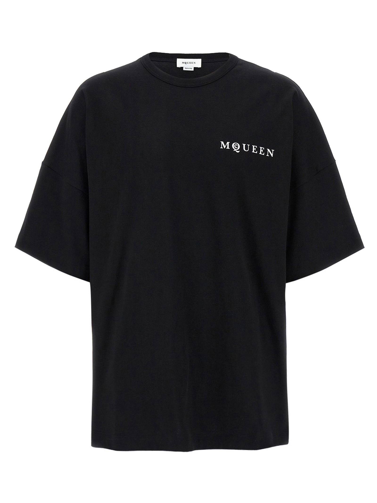 Alexander McQueen Bicolor Cotton Men's T-Shirt