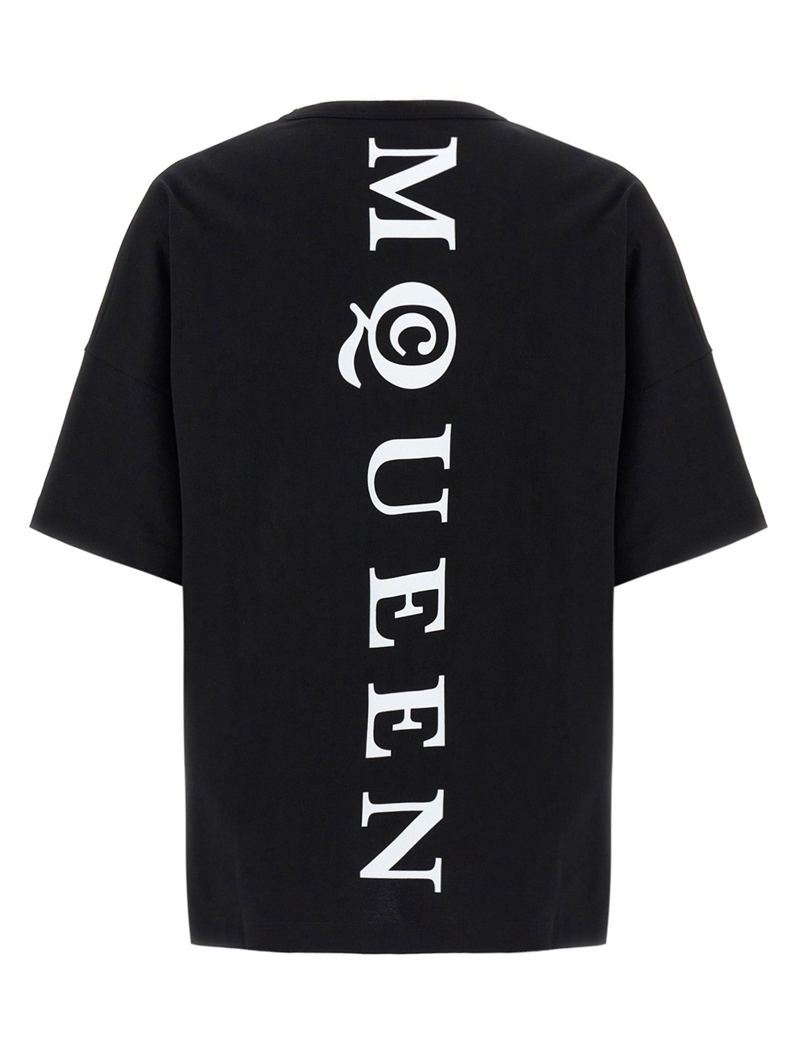 Alexander McQueen Bicolor Cotton Men's T-Shirt