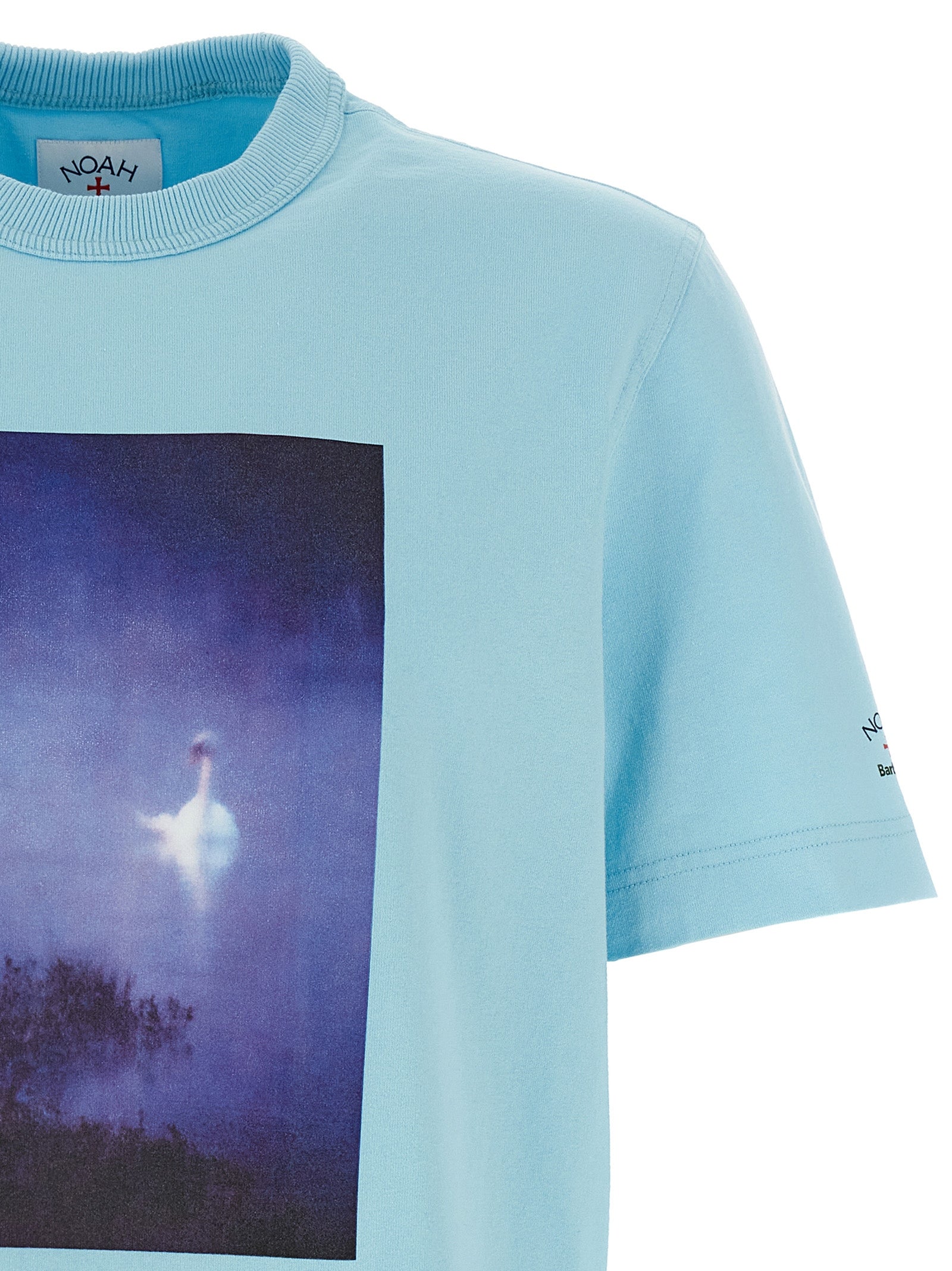 Barbour Blue Cotton Men's T-Shirt